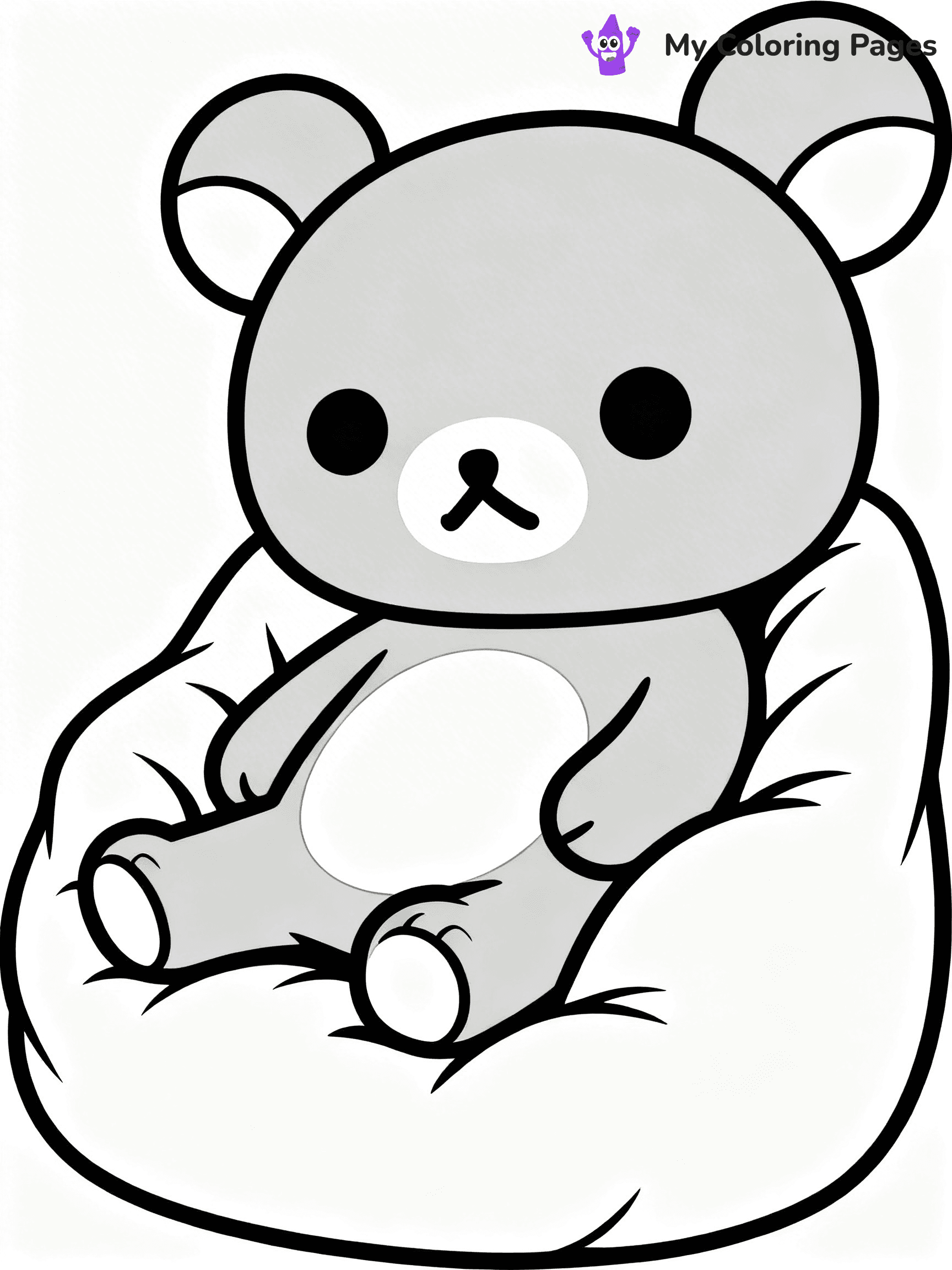 Rilakkuma Coloring Pages - 30