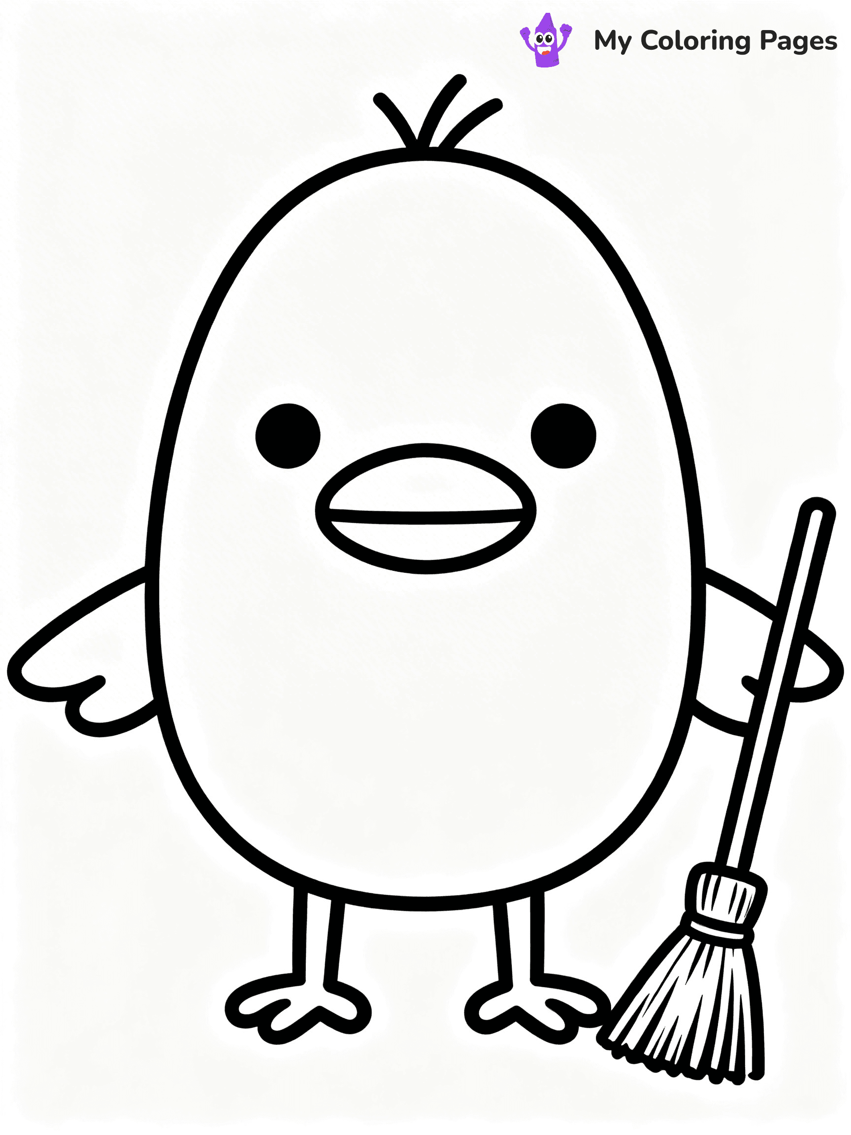 Rilakkuma Coloring Pages - 12