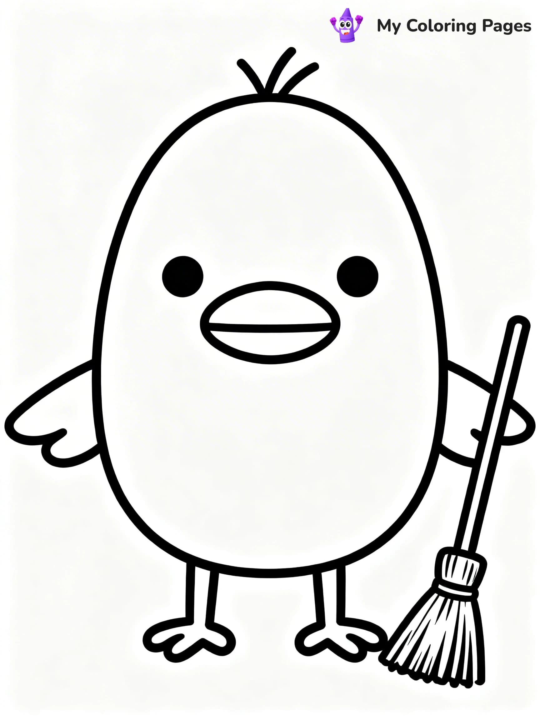Rilakkuma Coloring Pages - 12