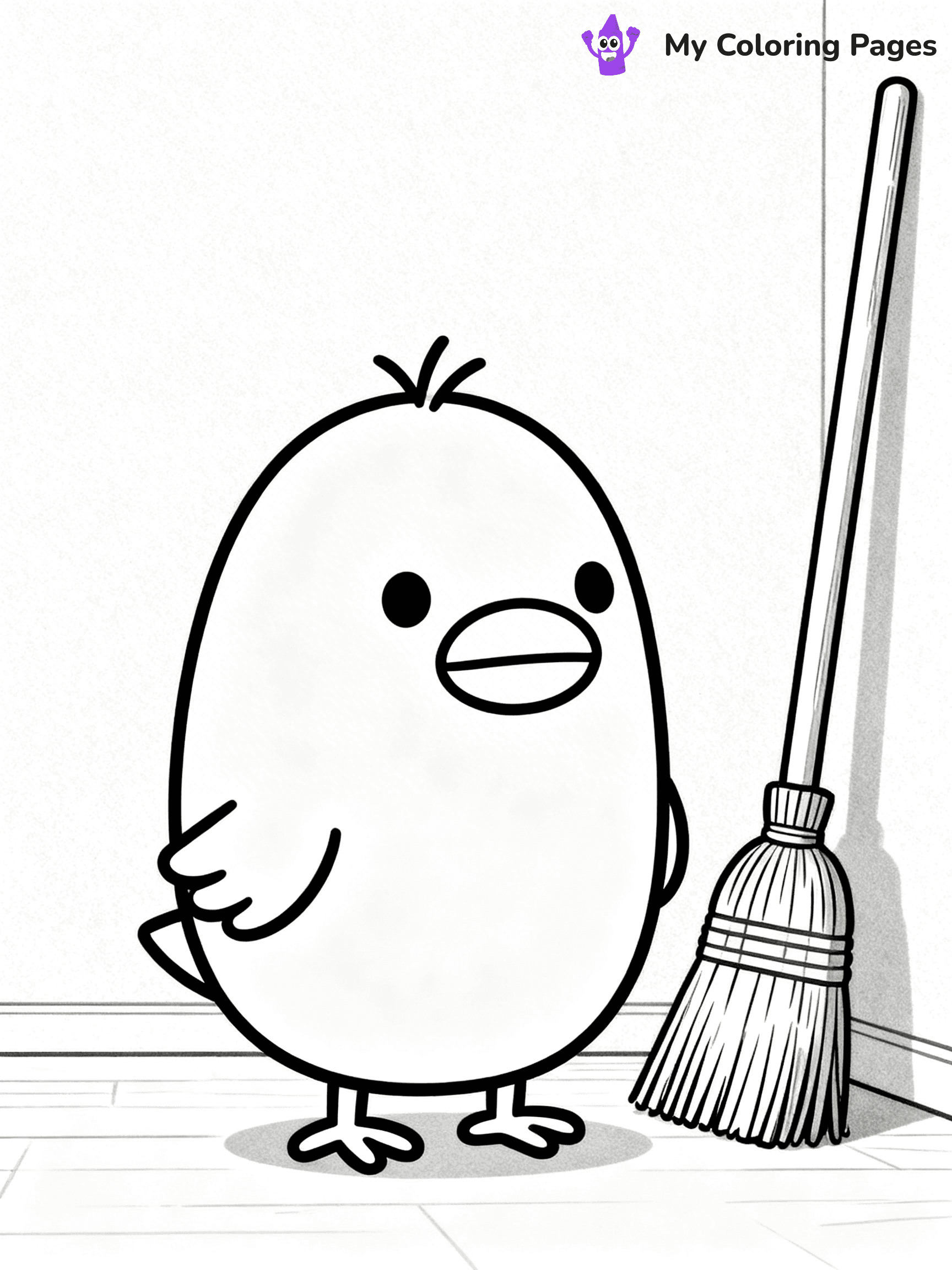 Rilakkuma Coloring Pages - 9