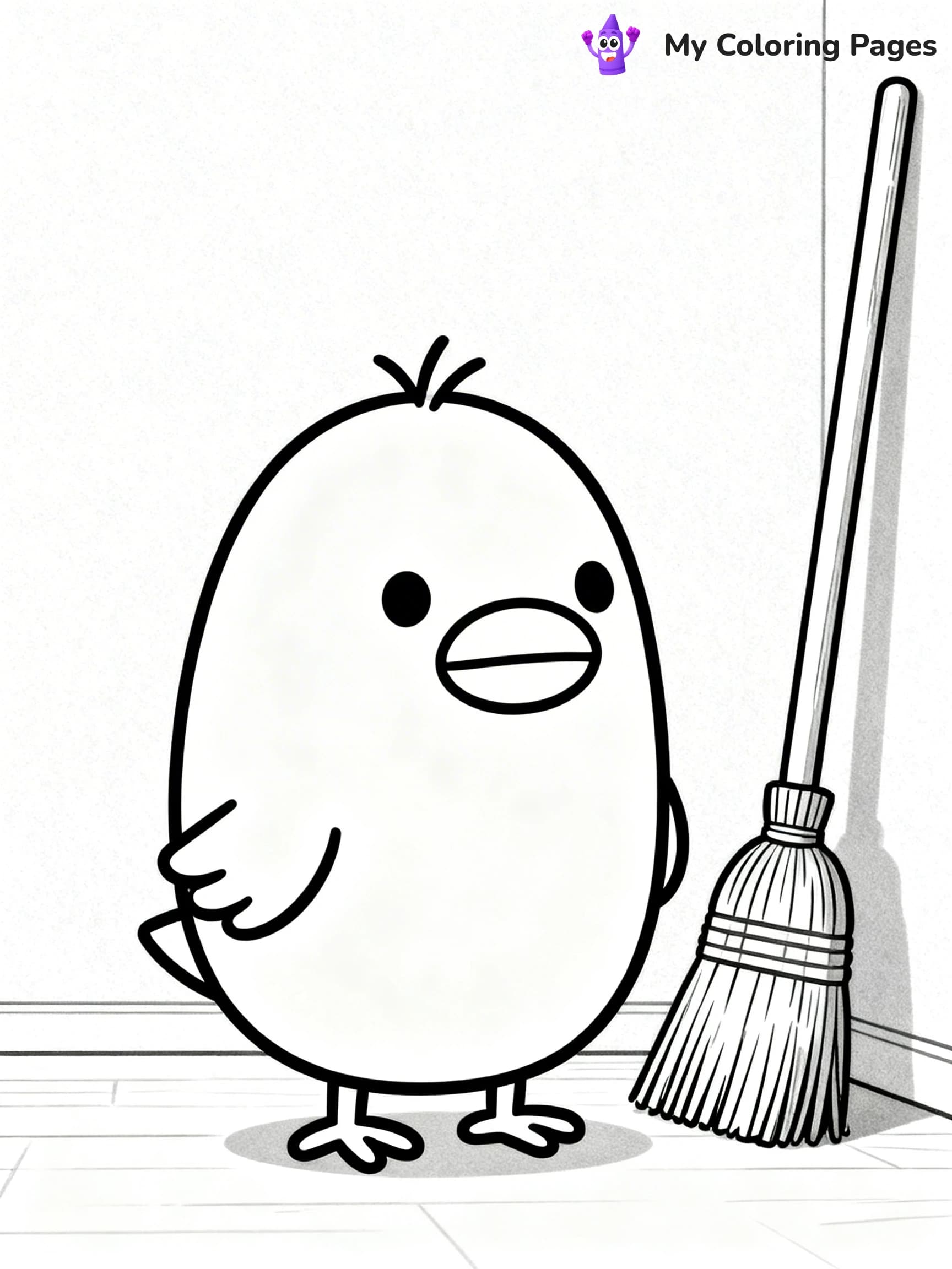 Rilakkuma Coloring Pages - 9