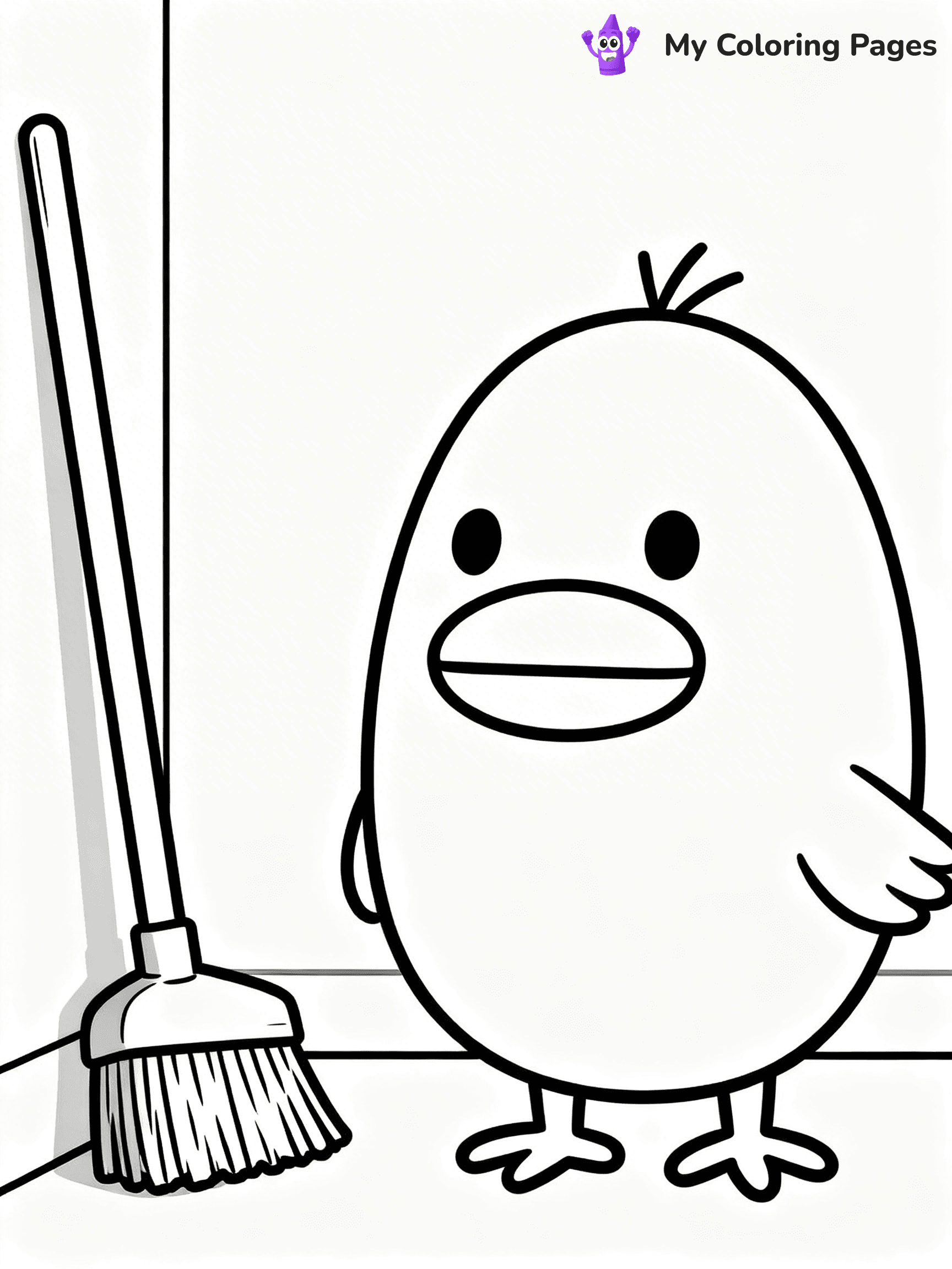 Rilakkuma Coloring Pages - 8