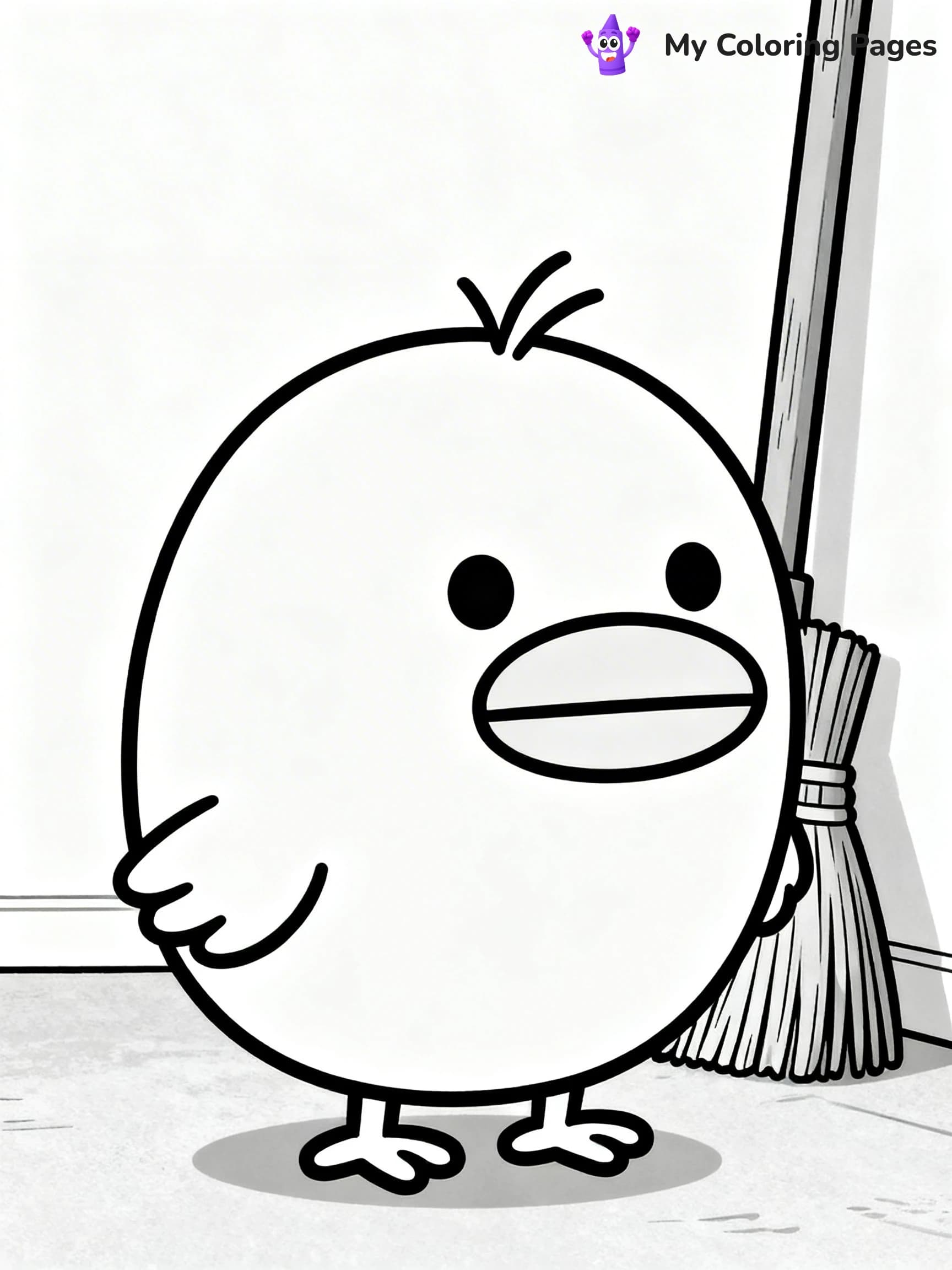 Rilakkuma Coloring Pages - 7