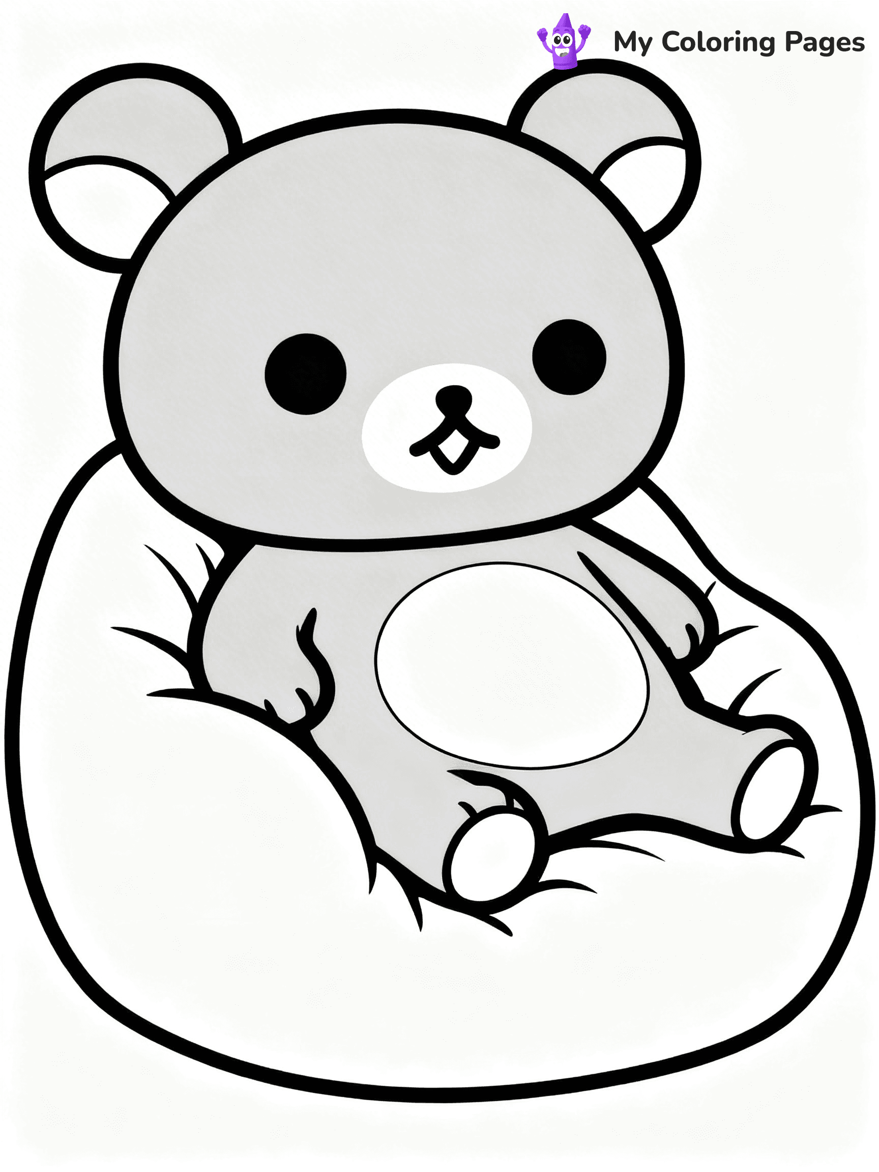 Rilakkuma Coloring Pages - 6