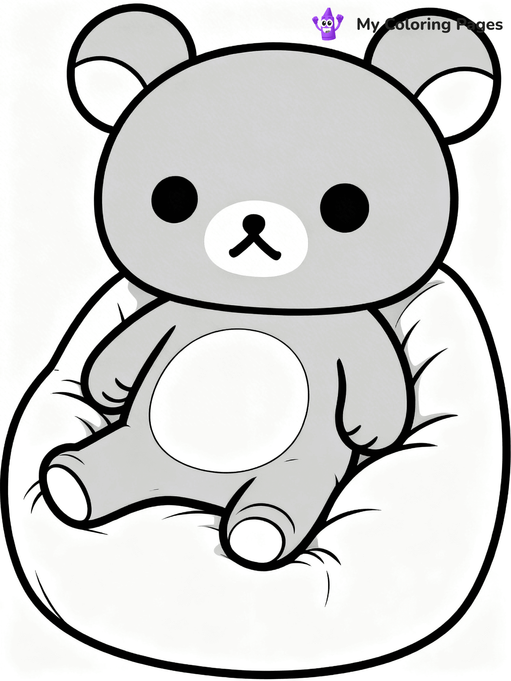 Rilakkuma Coloring Pages - 5