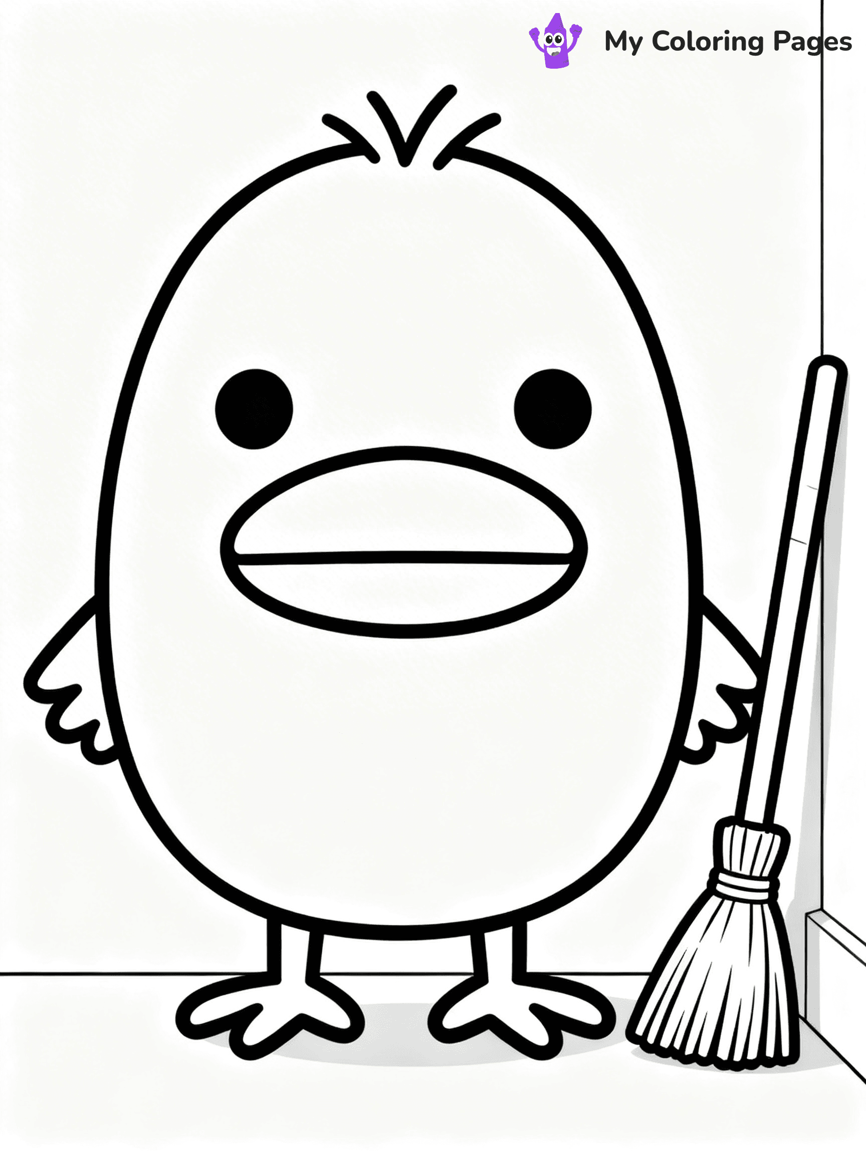 Rilakkuma Coloring Pages - 1
