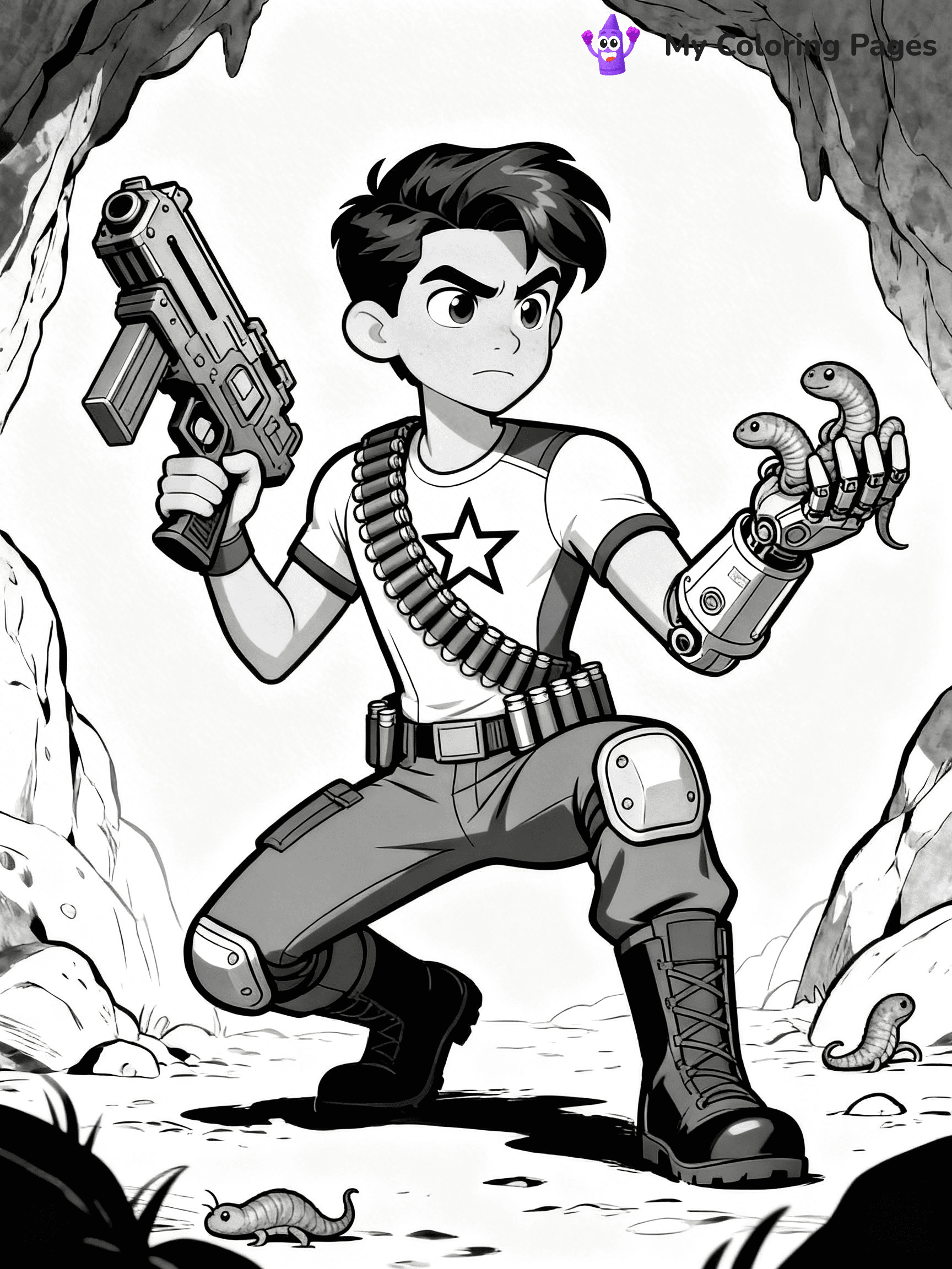 Slugterra Coloring Pages - 55