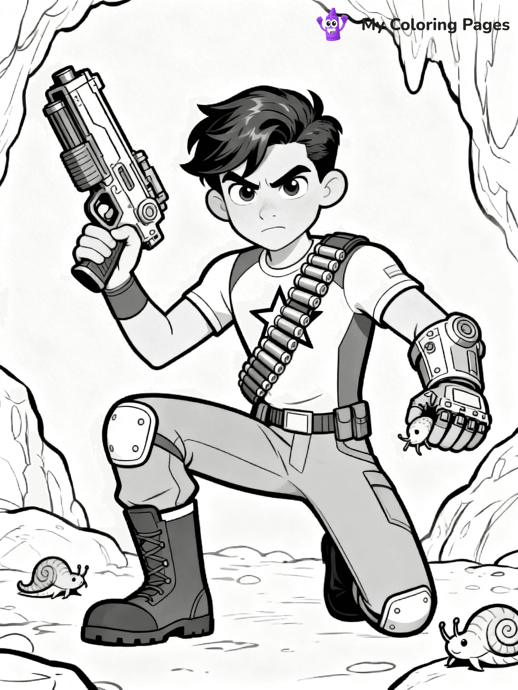 Slugterra Coloring Pages - 54