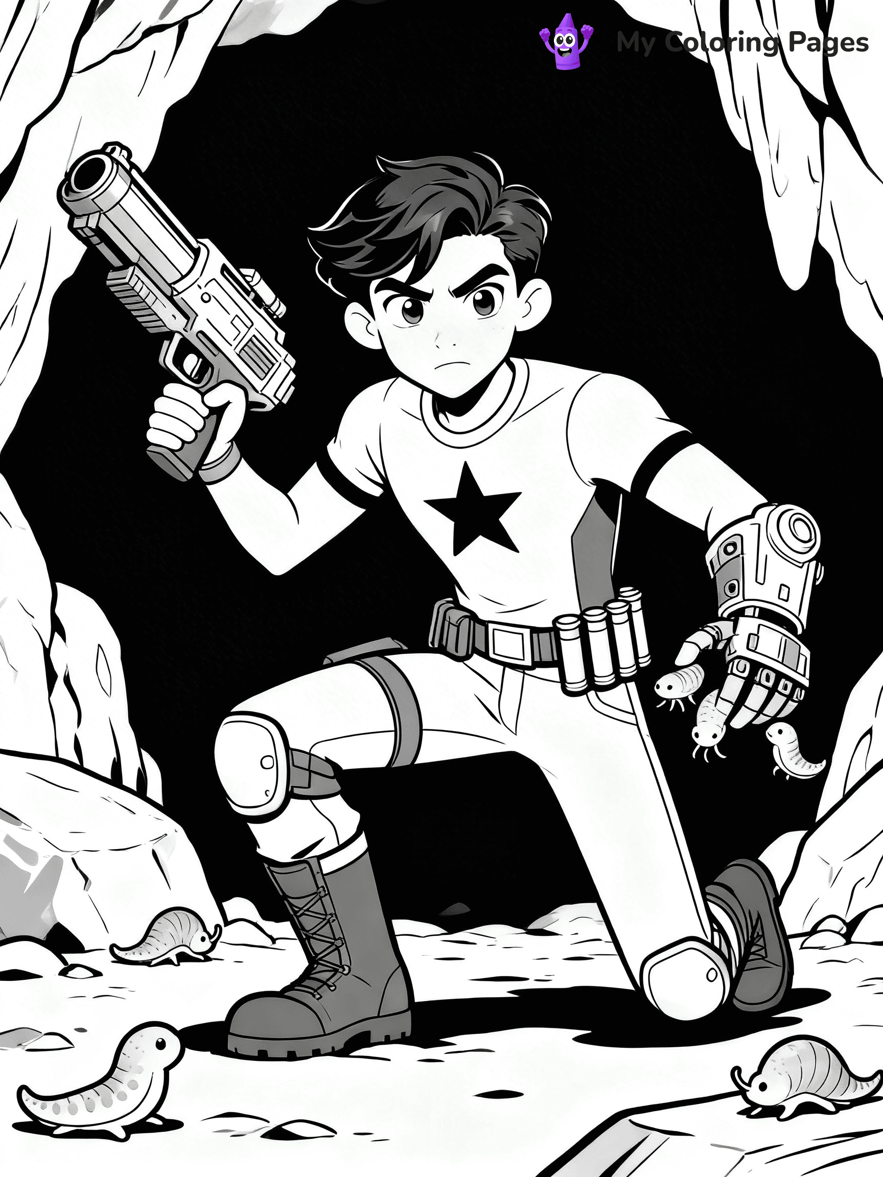 Slugterra Coloring Pages - 52