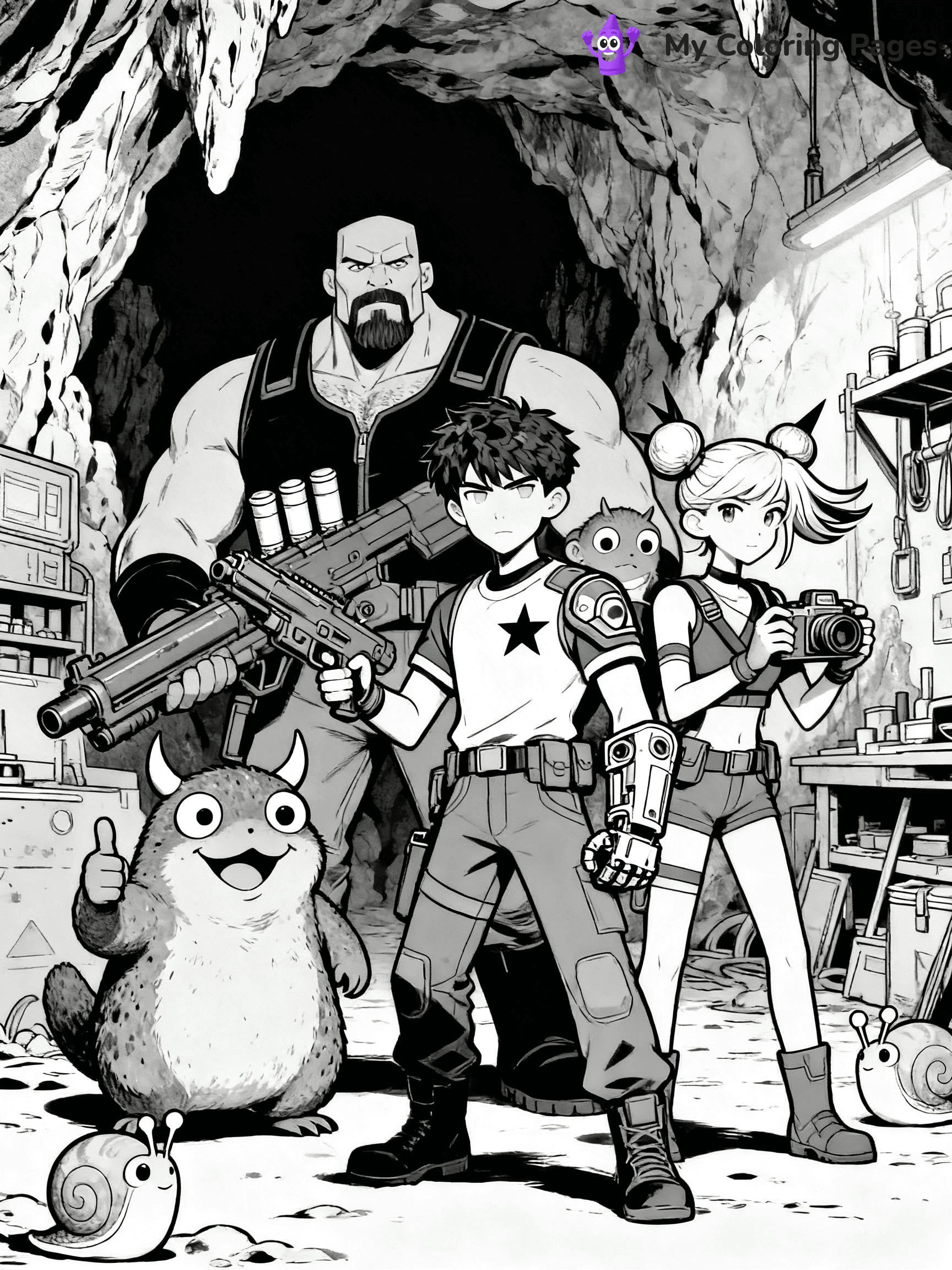 Slugterra Coloring Pages - 20