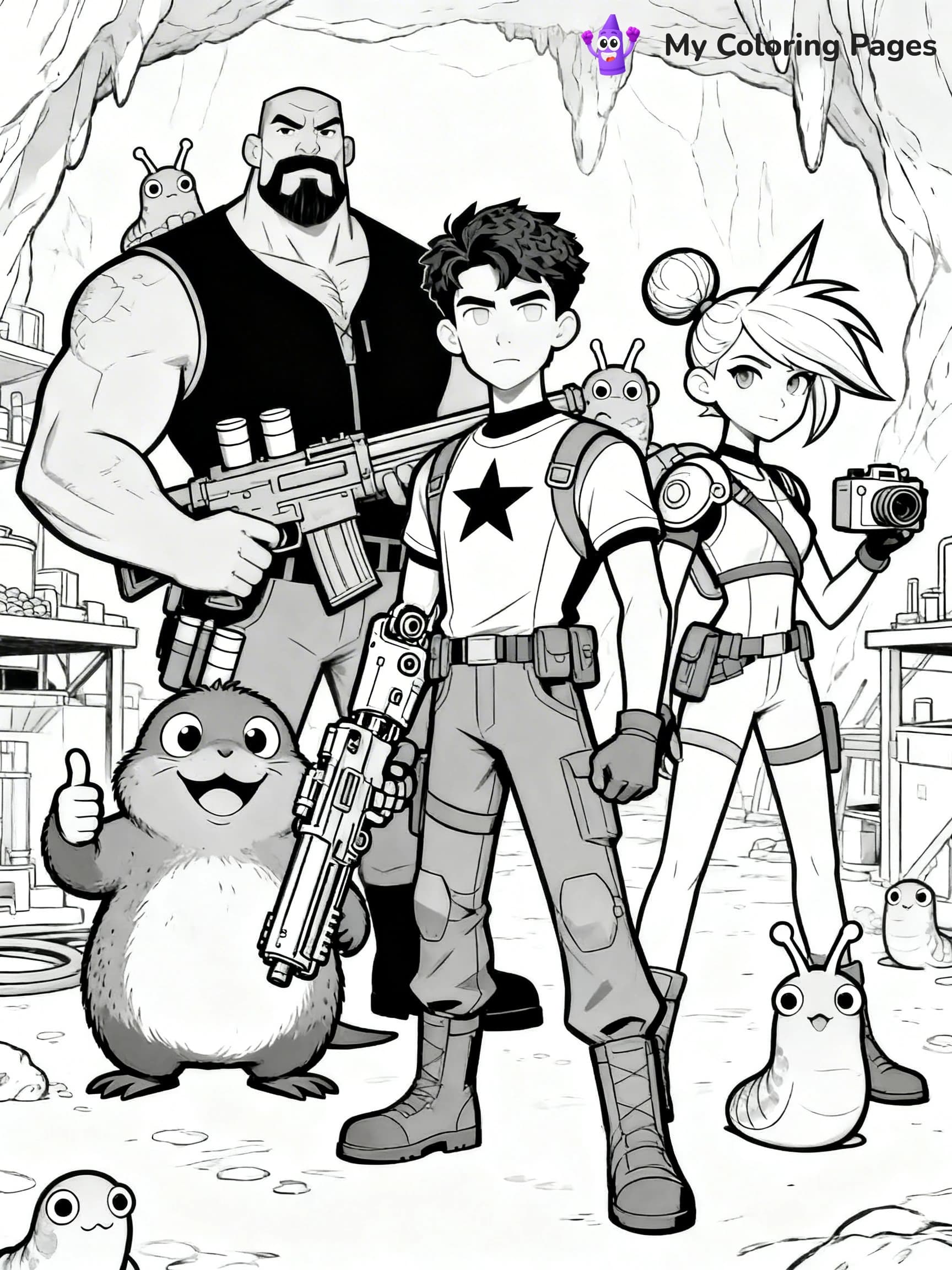 Slugterra Coloring Pages - 19