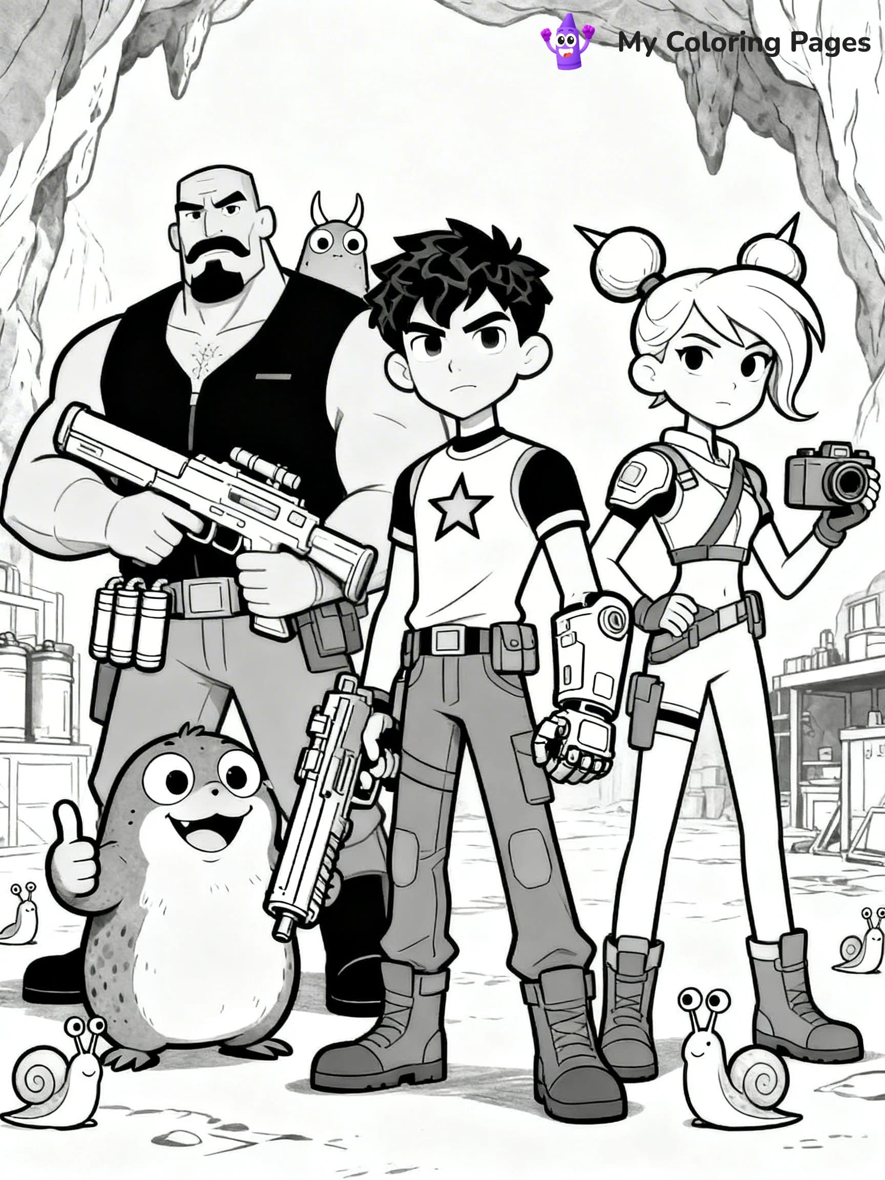 Slugterra Coloring Pages - 18