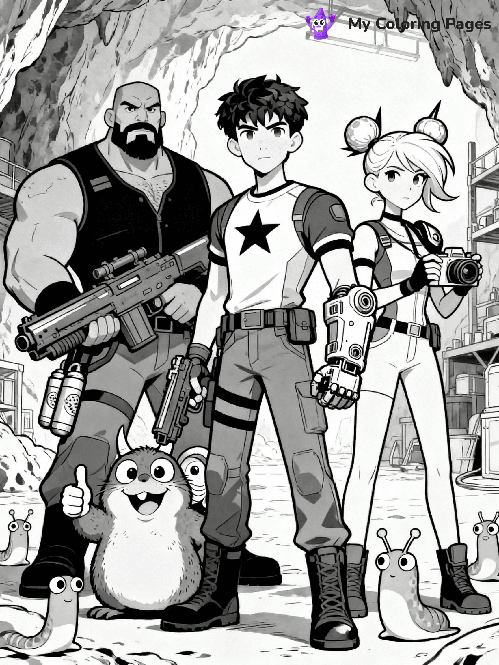 Slugterra Coloring Pages - 17