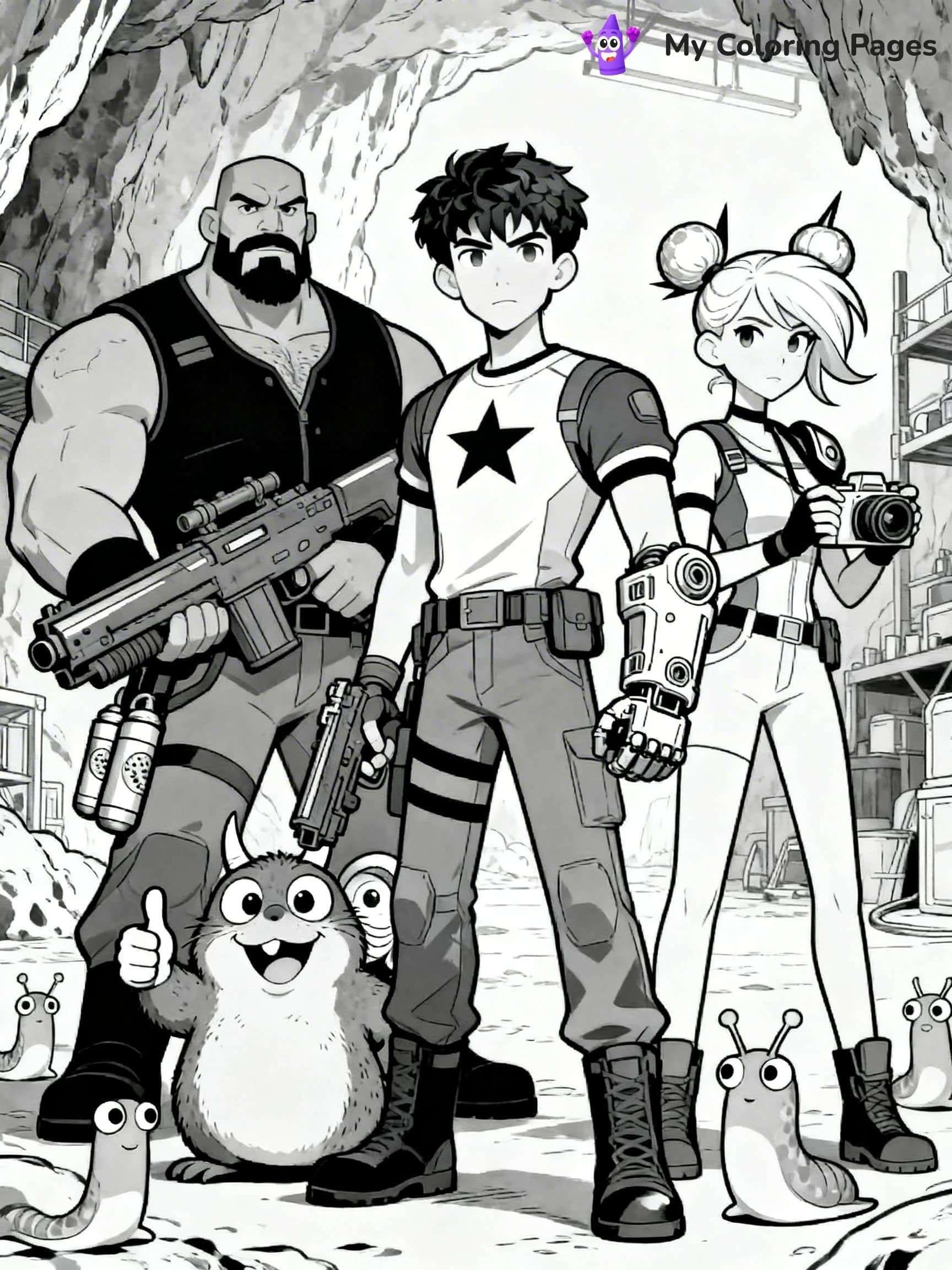 Slugterra Coloring Pages - 17