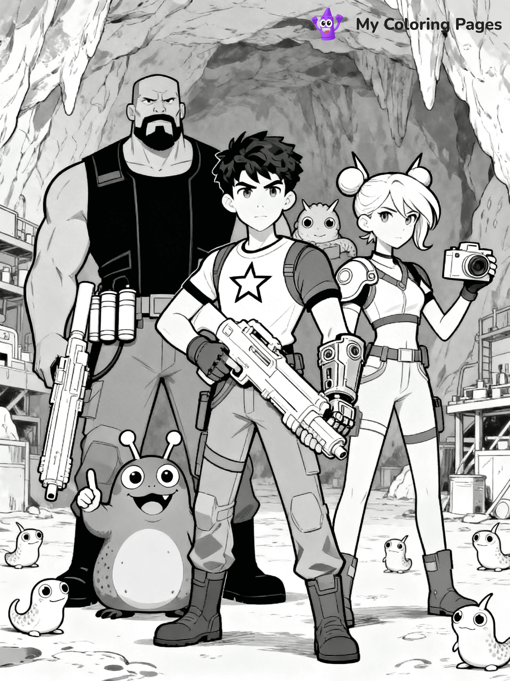 Slugterra Coloring Pages - 16