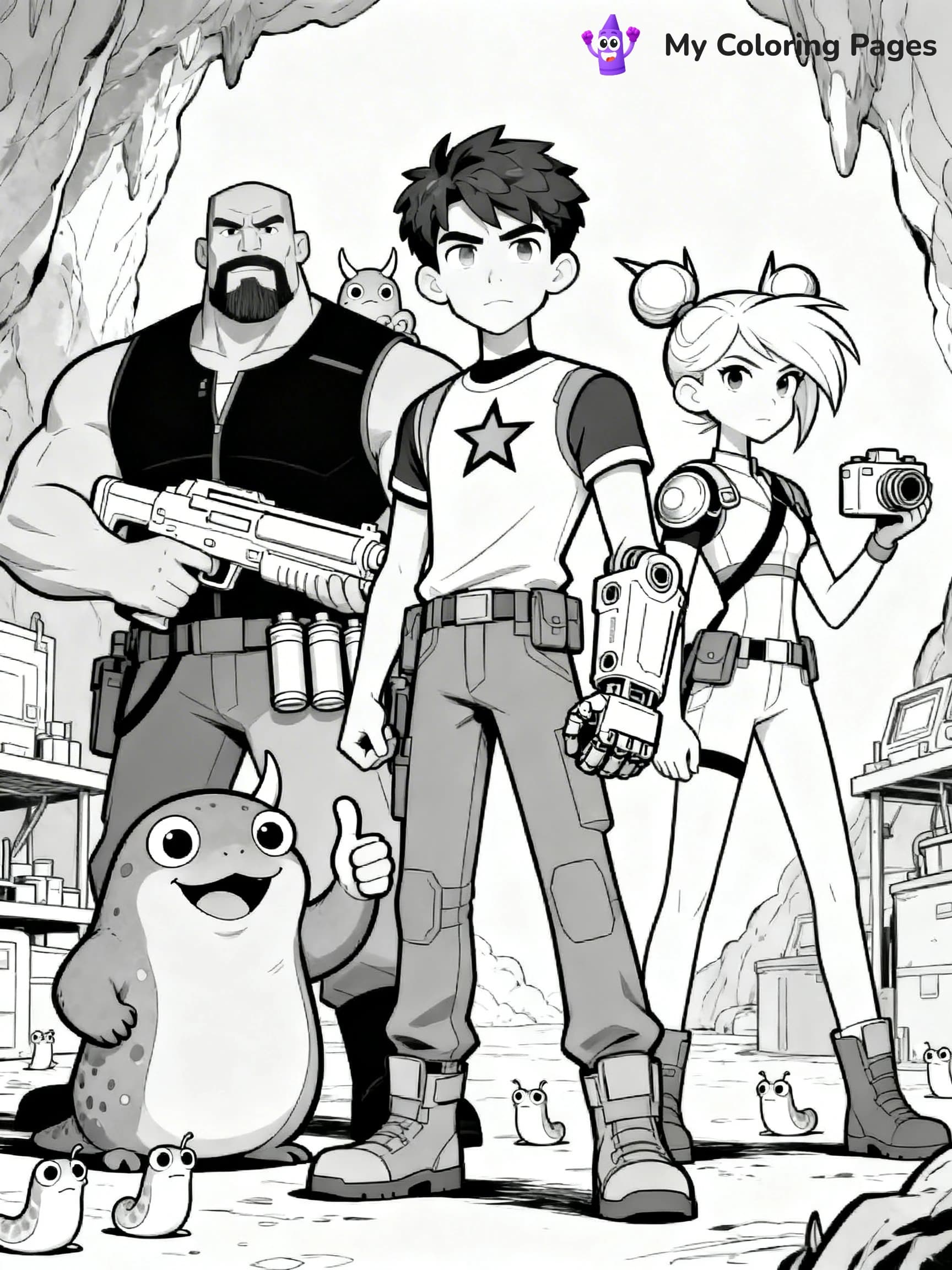 Slugterra Coloring Pages - 14