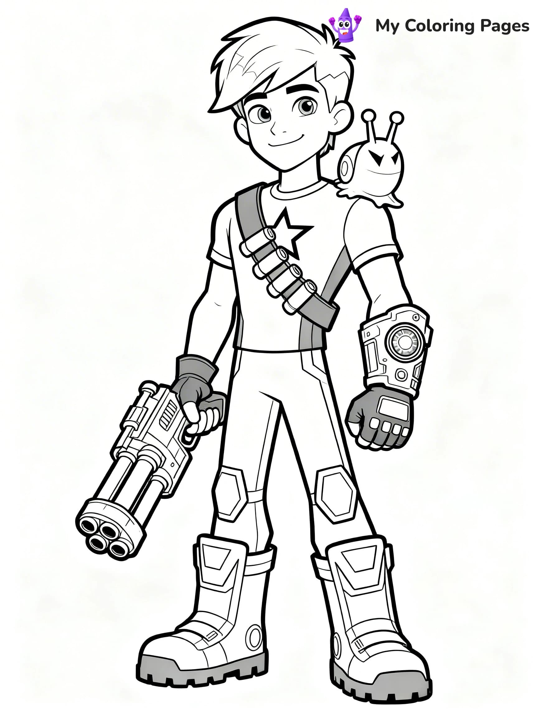 Slugterra Coloring Pages - 4