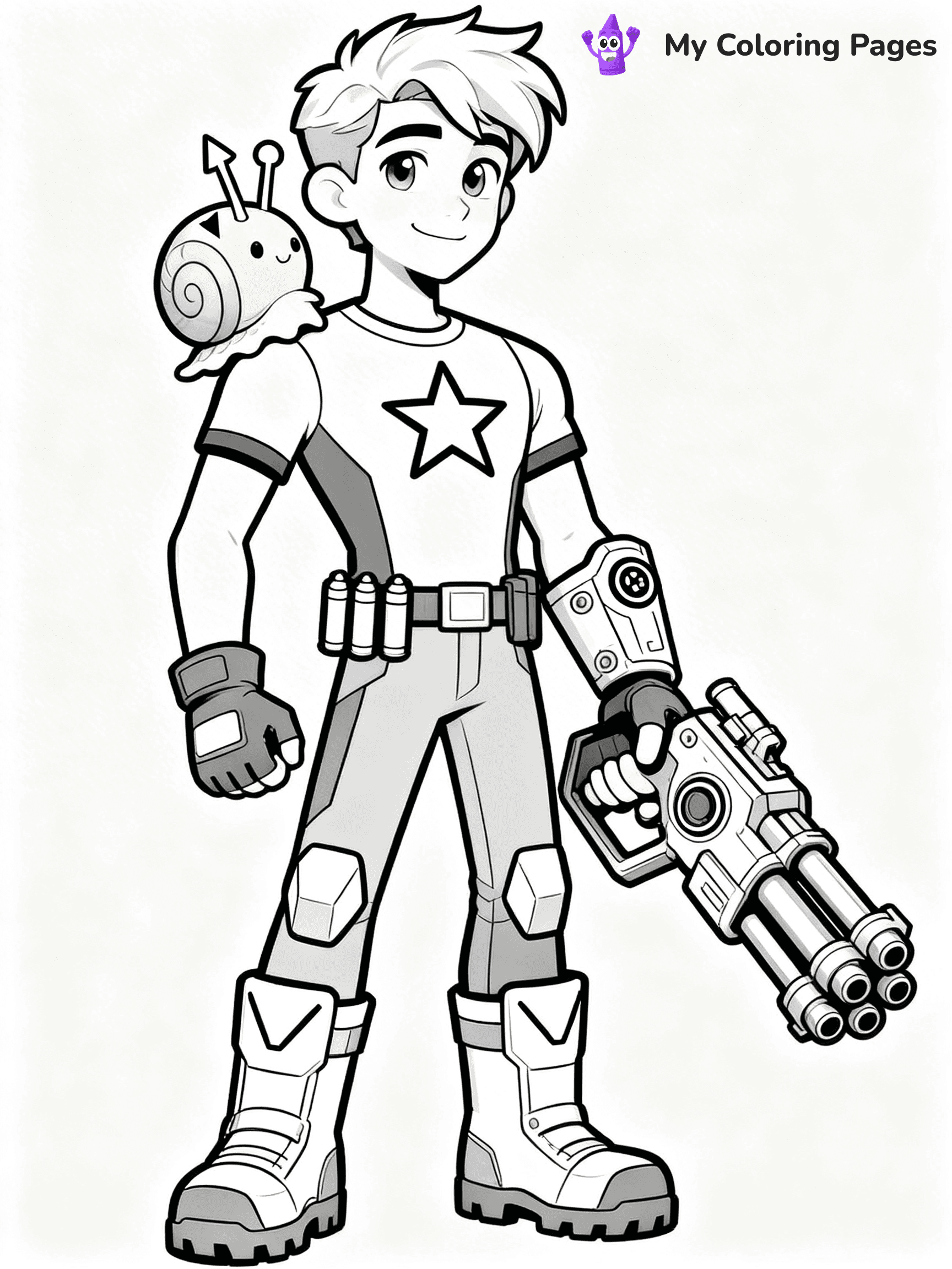 Slugterra Coloring Pages - 1