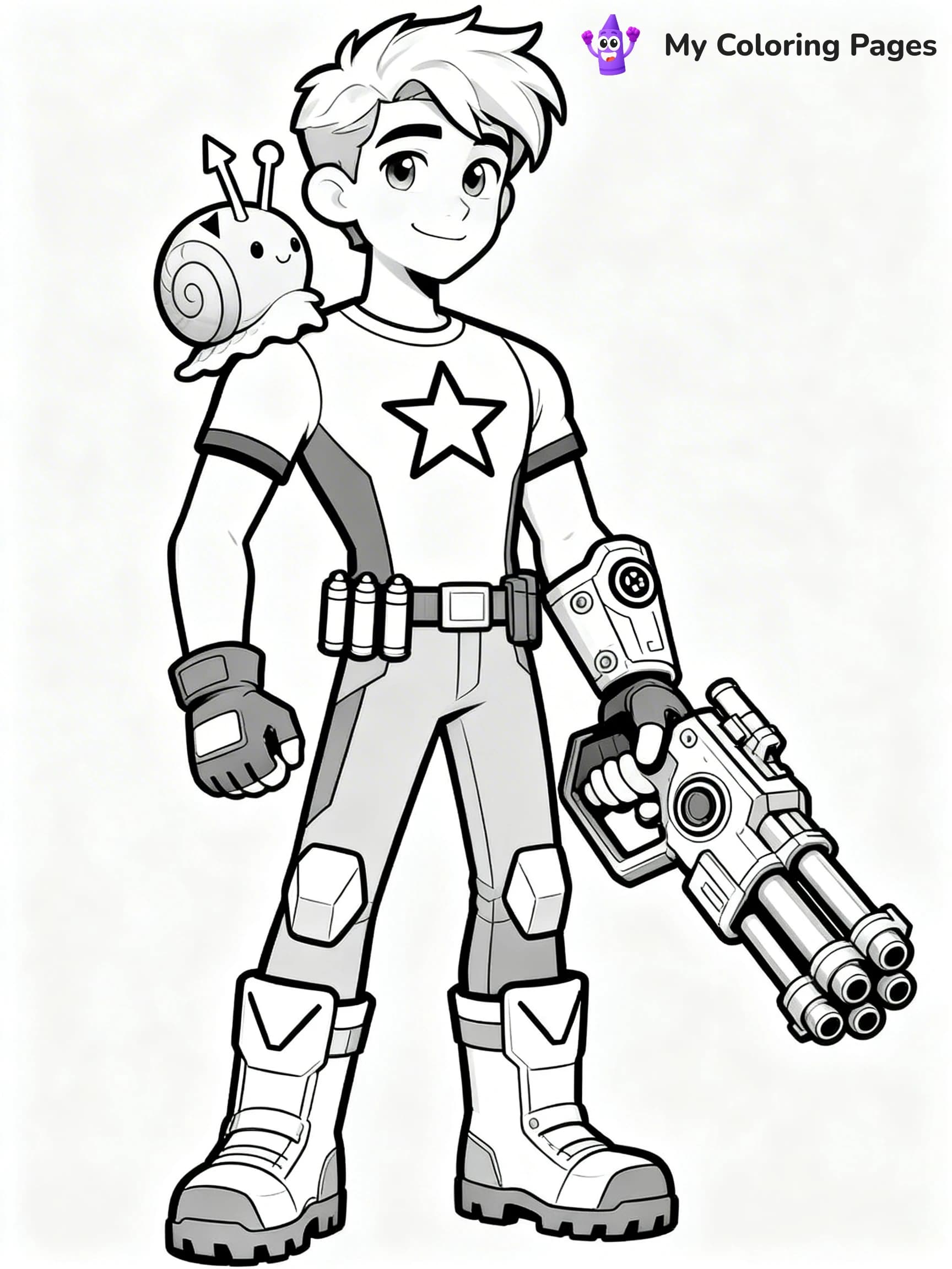 Slugterra Coloring Pages - 1