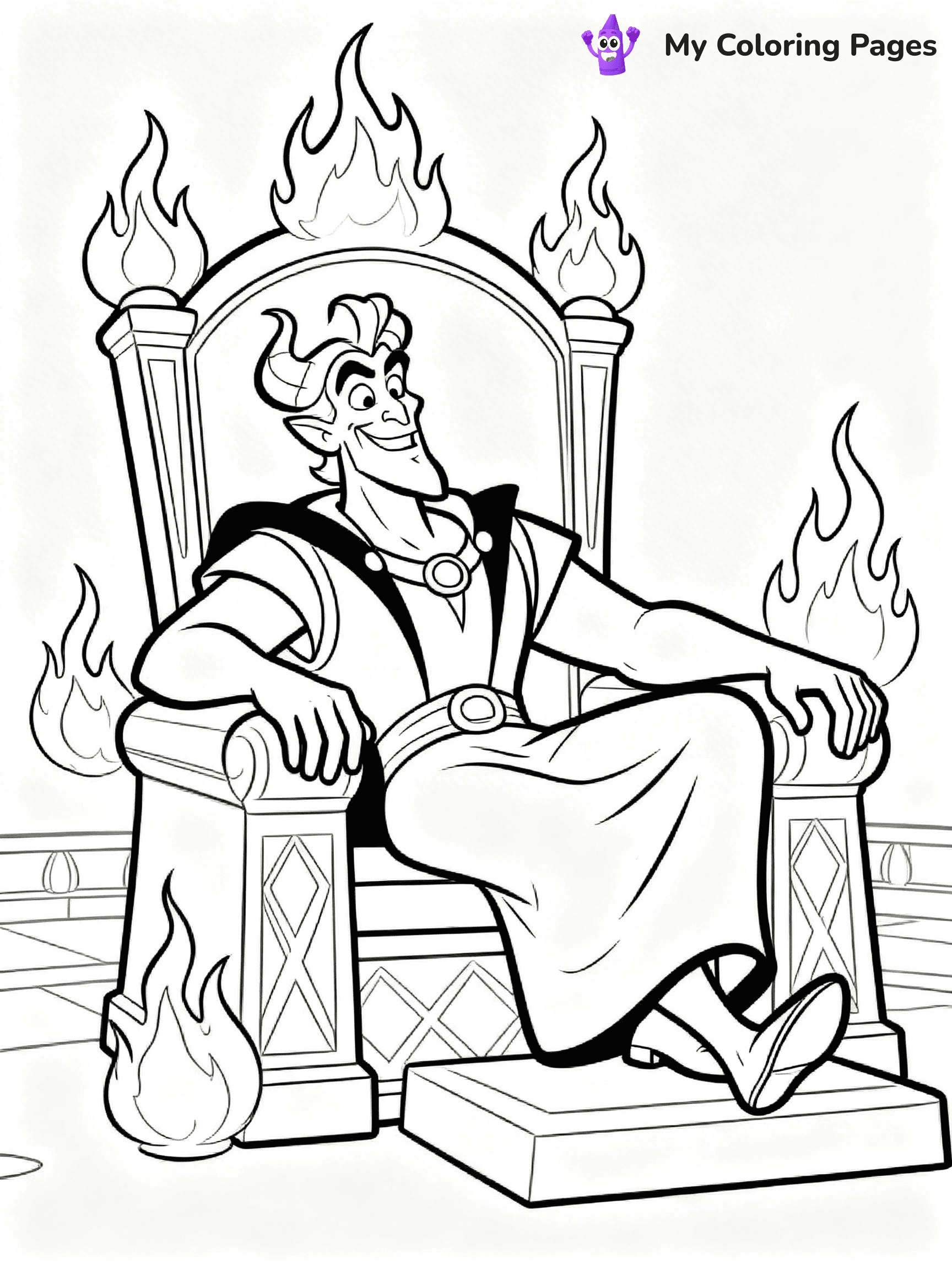 Disney Villain Coloring Pages - 28