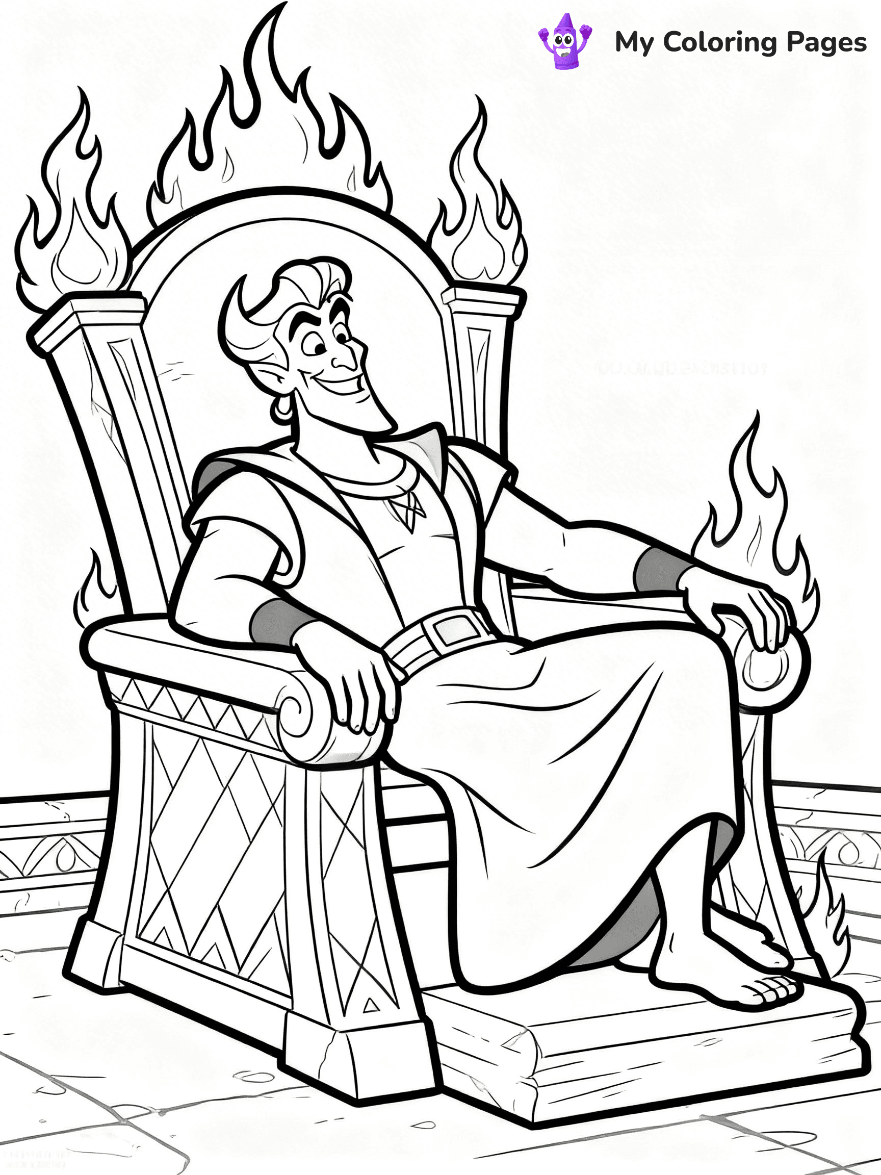 Disney Villain Coloring Pages - 27