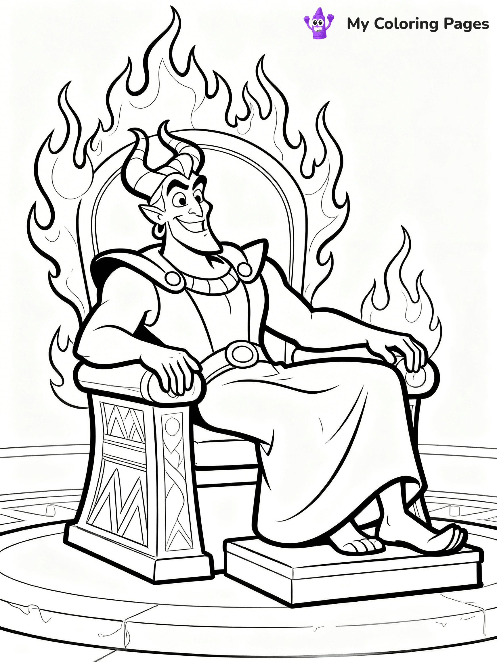 Disney Villain Coloring Pages - 26