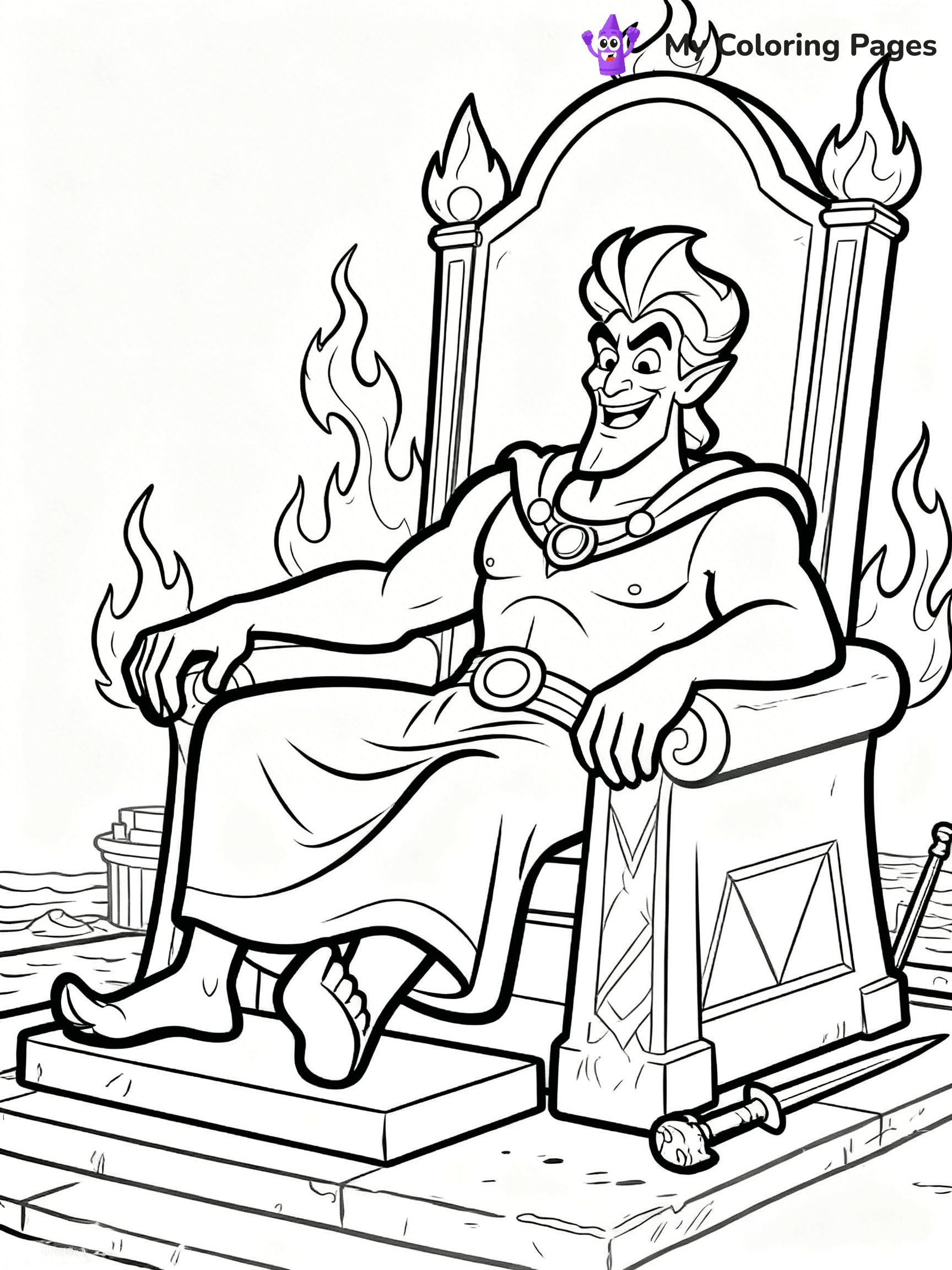 Disney Villain Coloring Pages - 24