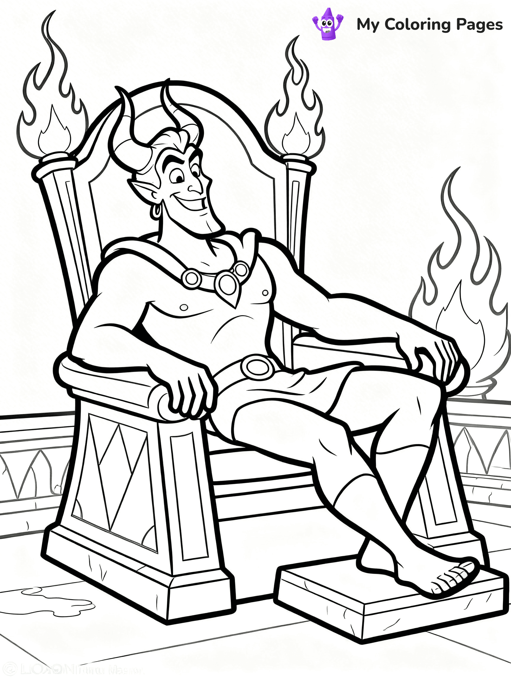 Disney Villain Coloring Pages - 23