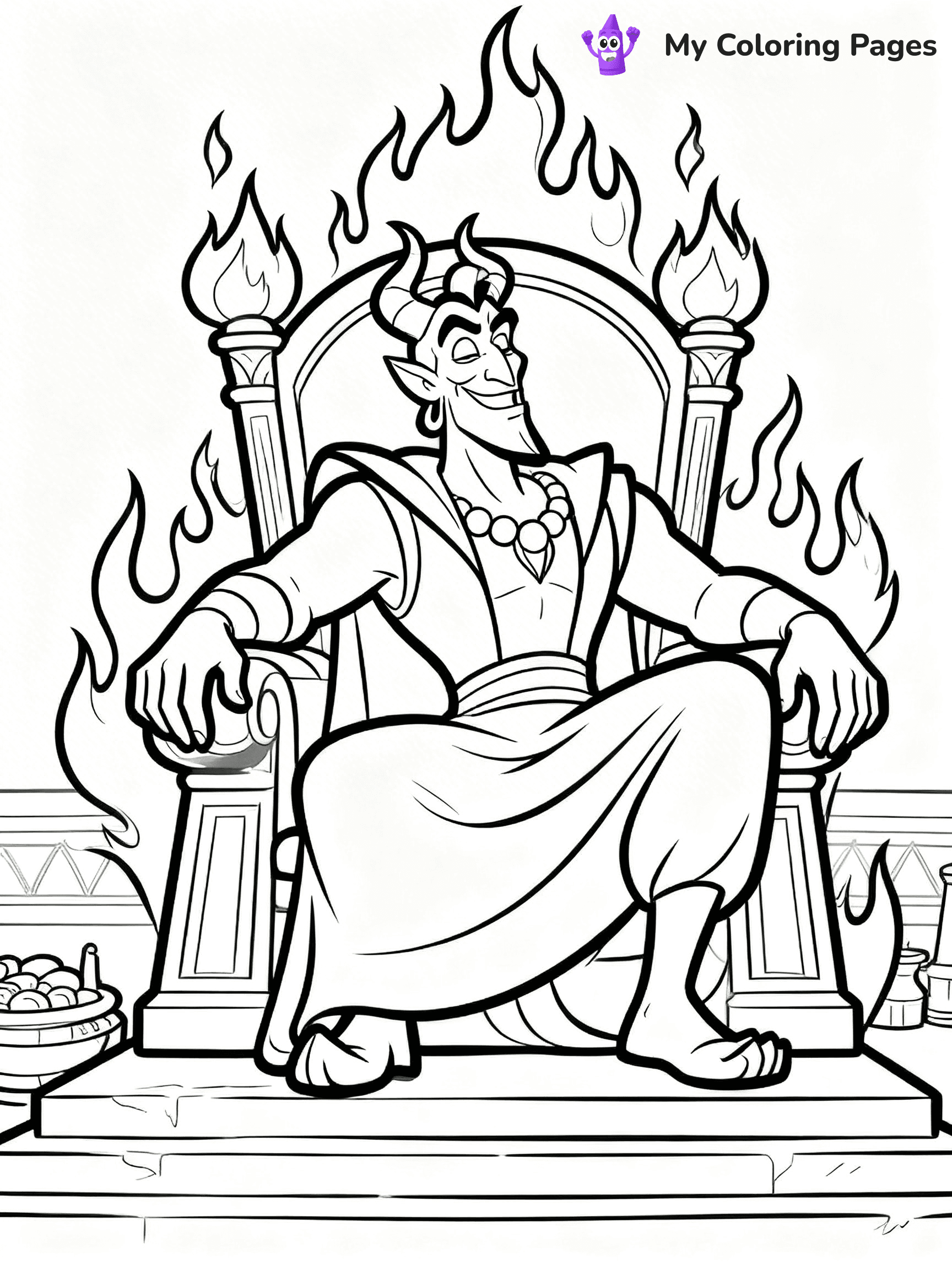 Disney Villain Coloring Pages - 22