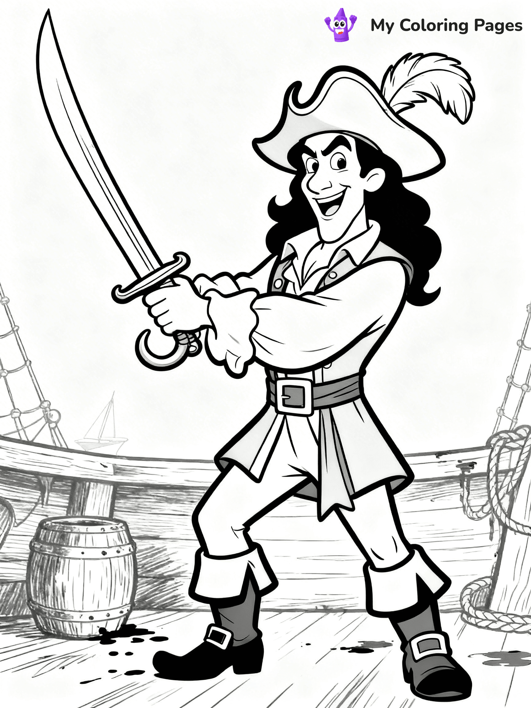 Disney Villain Coloring Pages - 21