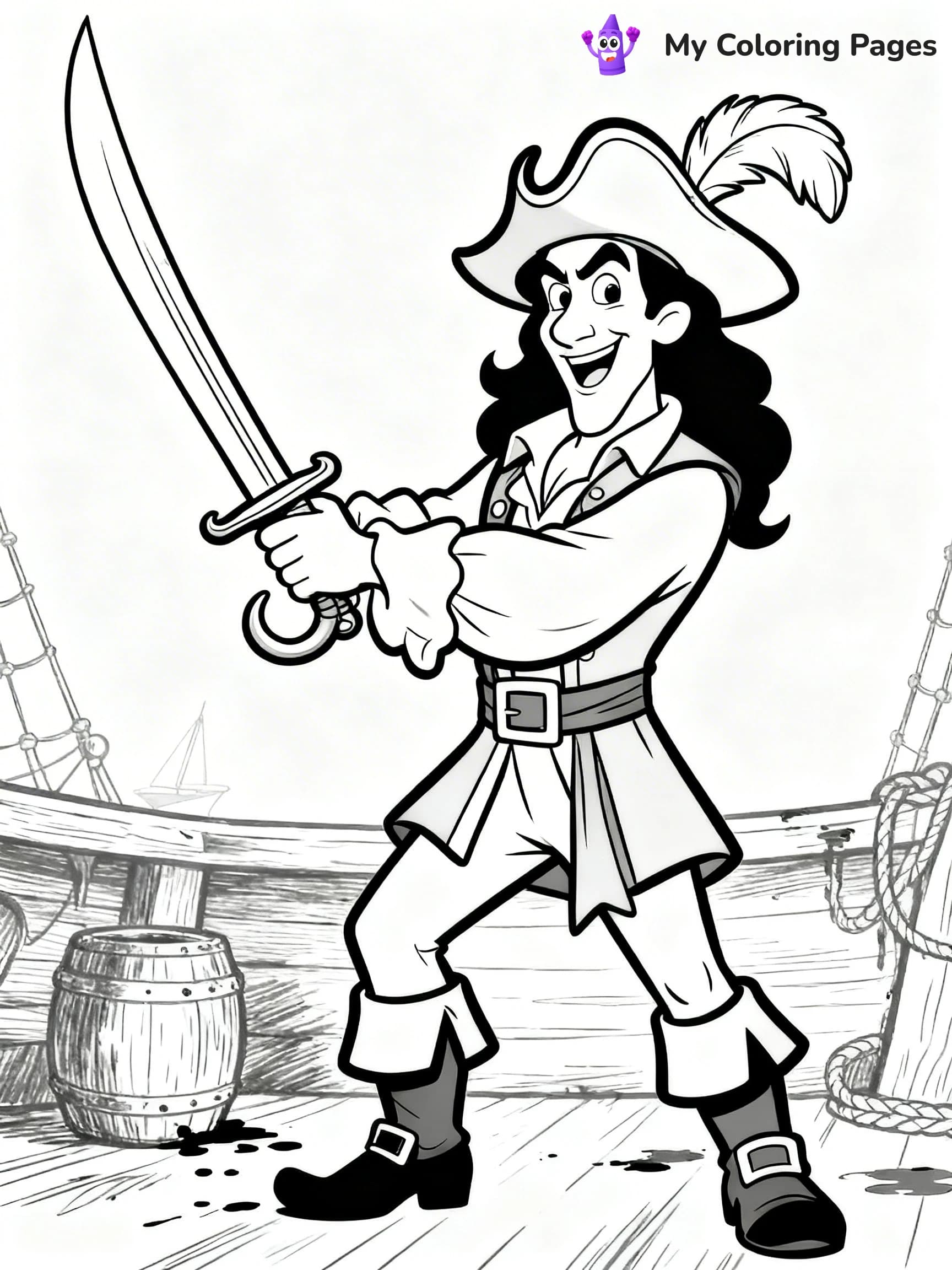 Disney Villain Coloring Pages - 21