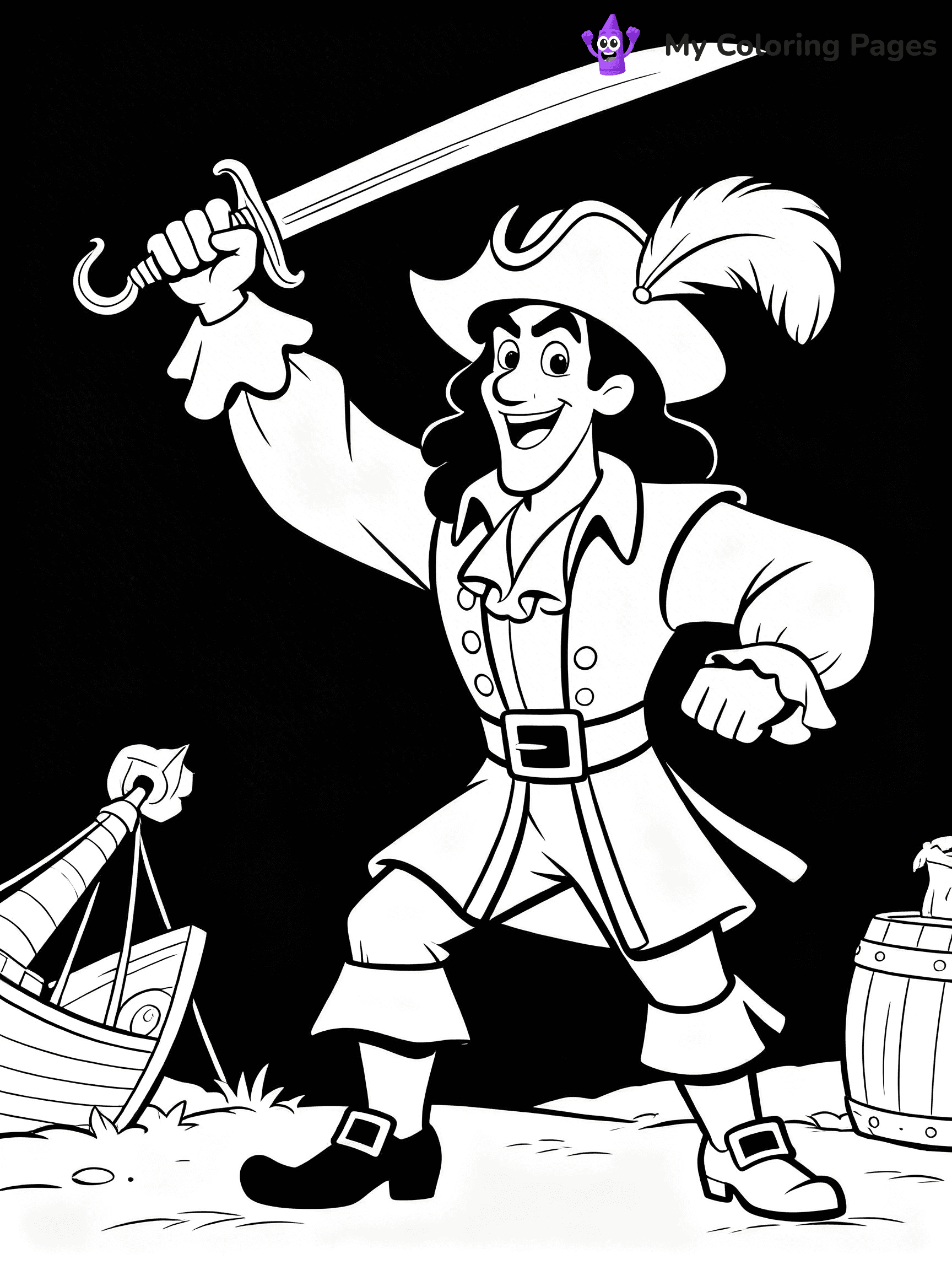 Disney Villain Coloring Pages - 19