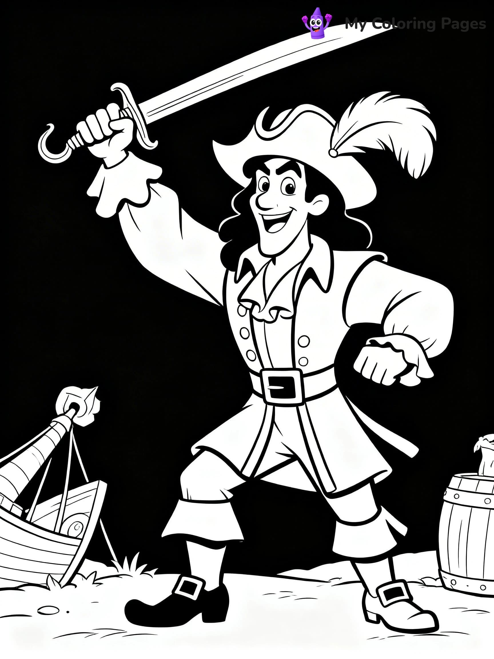 Disney Villain Coloring Pages - 19