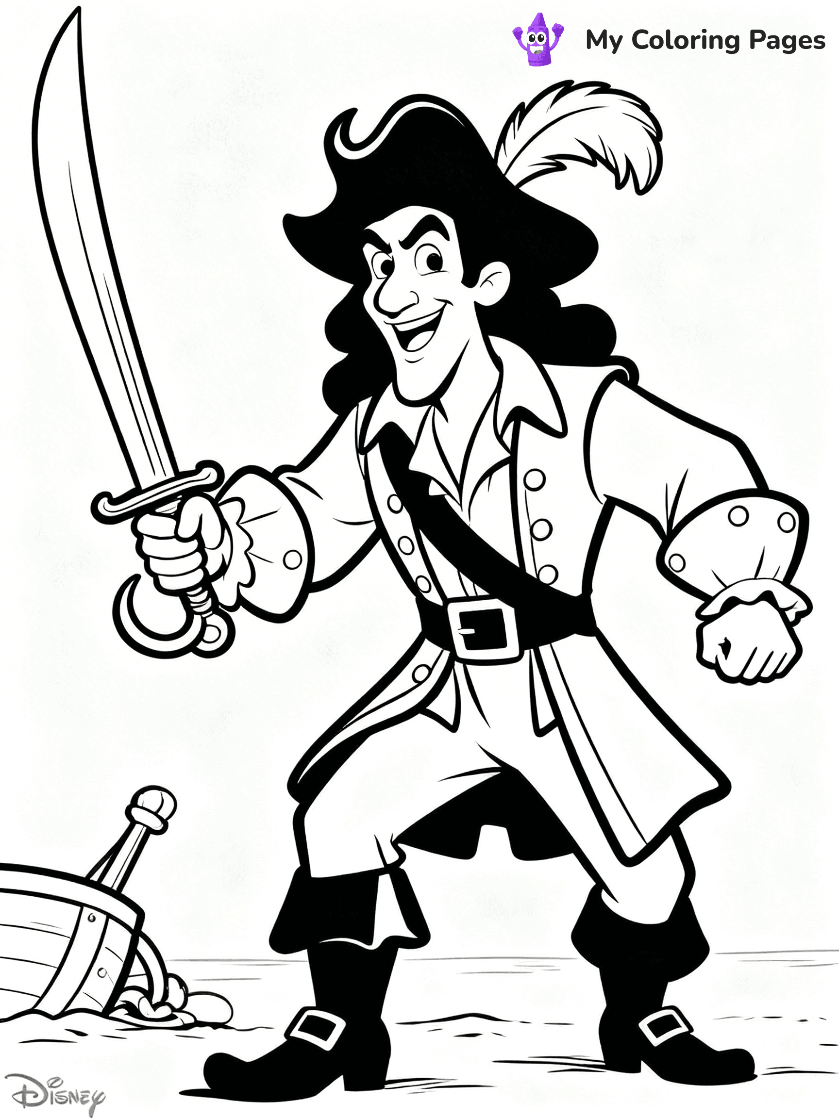 Disney Villain Coloring Pages - 18