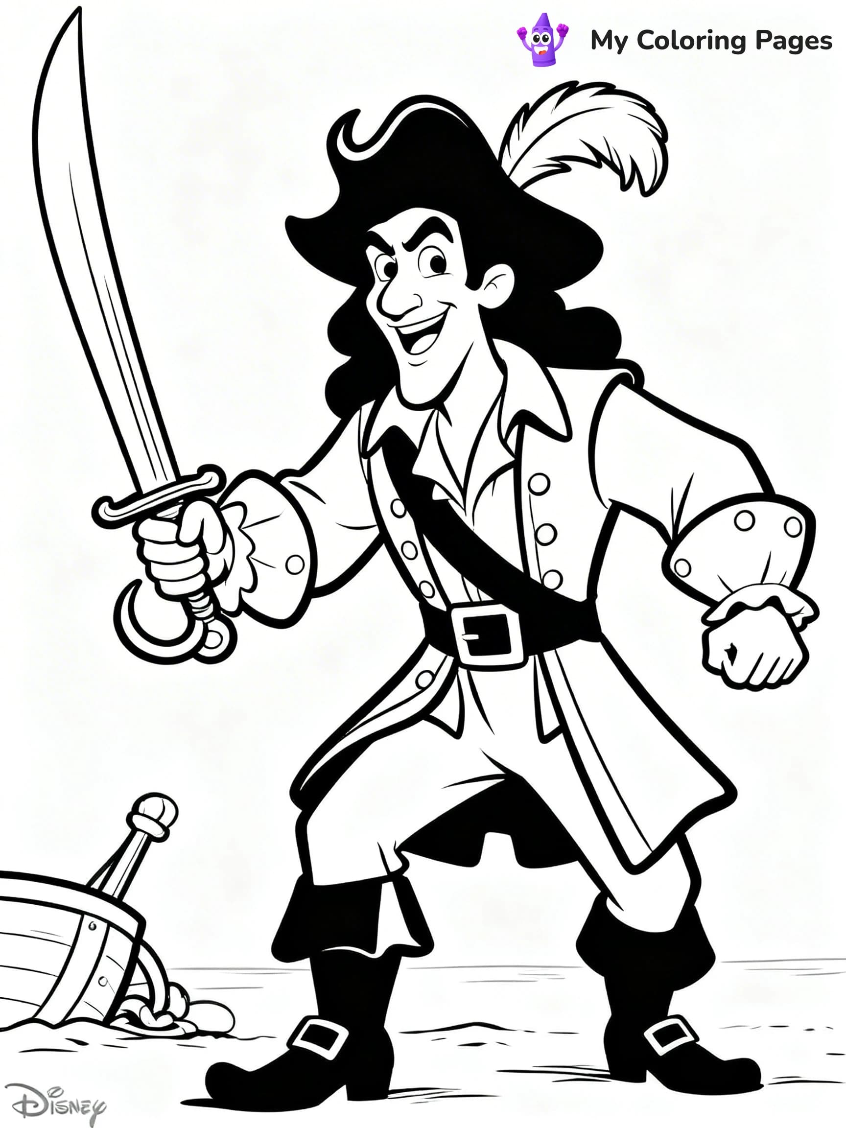 Disney Villain Coloring Pages - 18