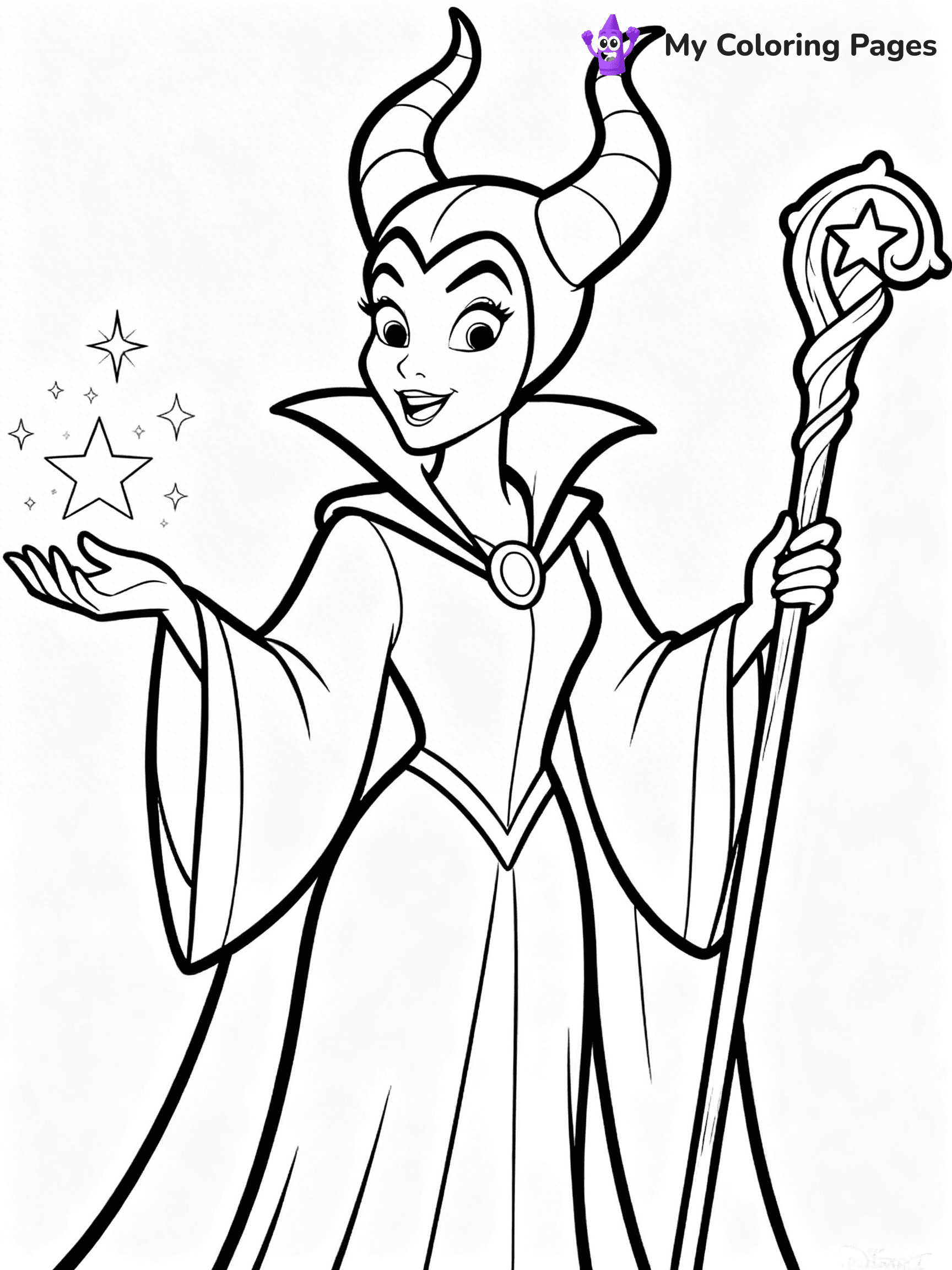 Disney Villain Coloring Pages - 14
