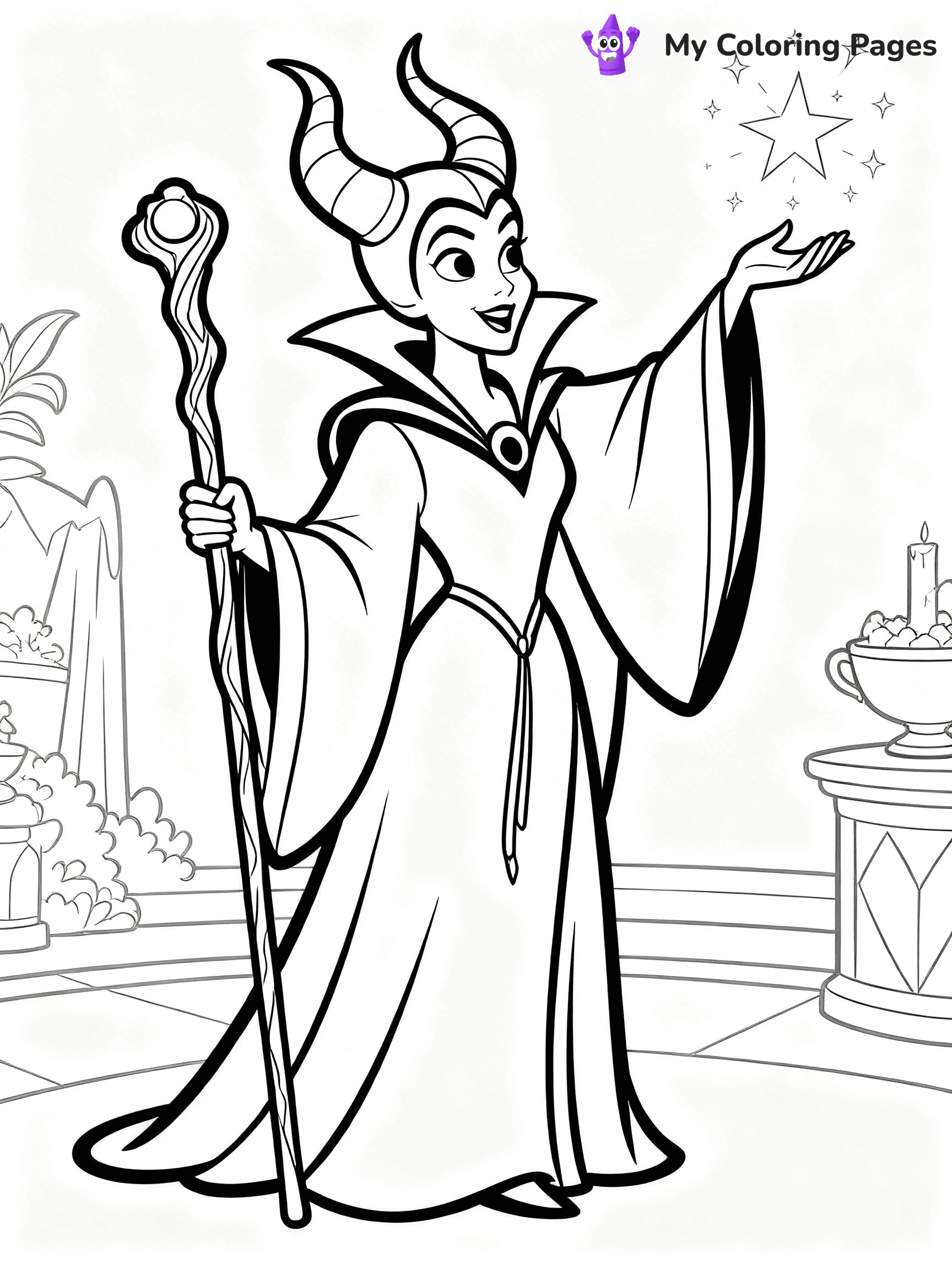 Disney Villain Coloring Pages - 13