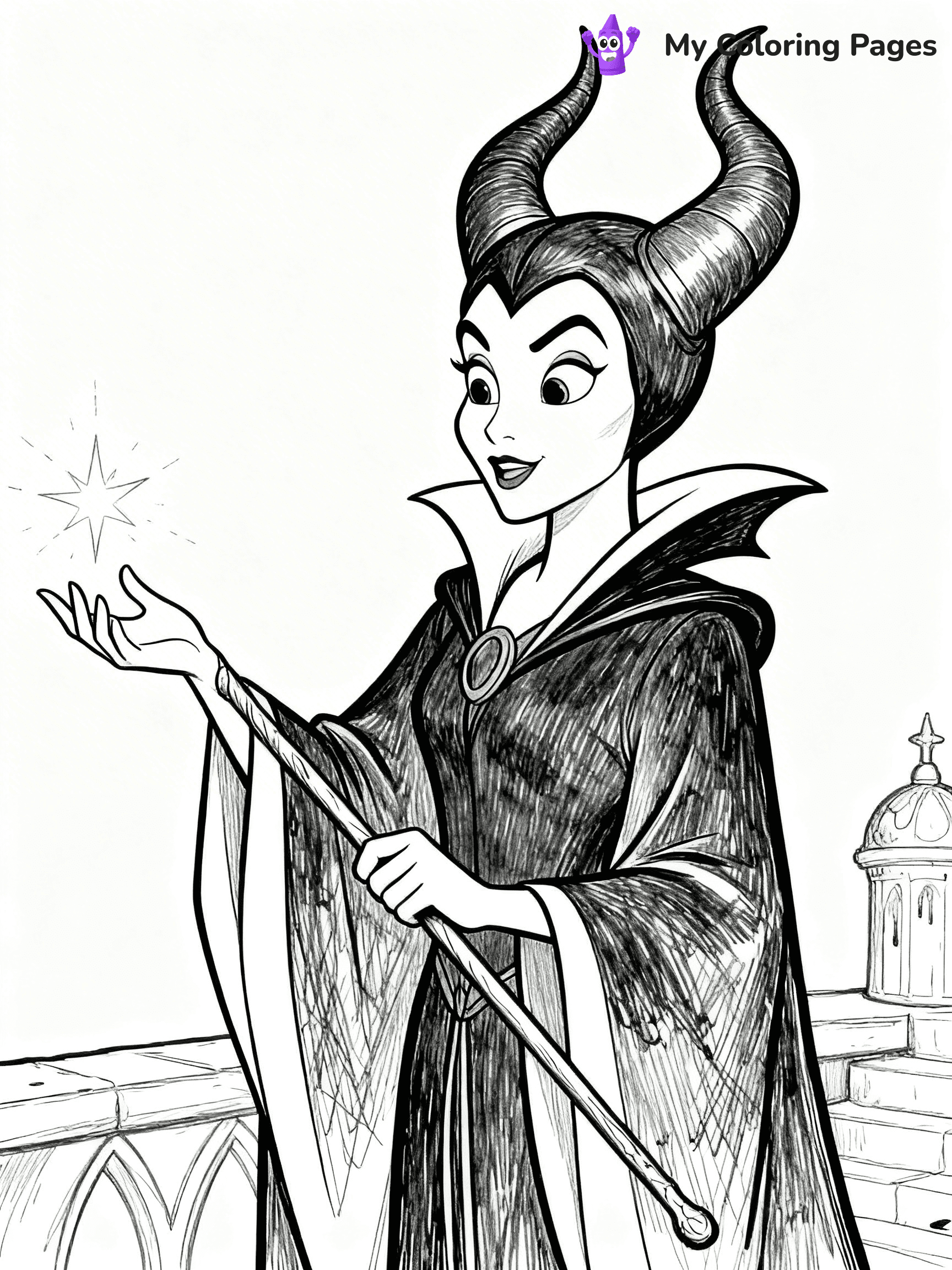 Disney Villain Coloring Pages - 12
