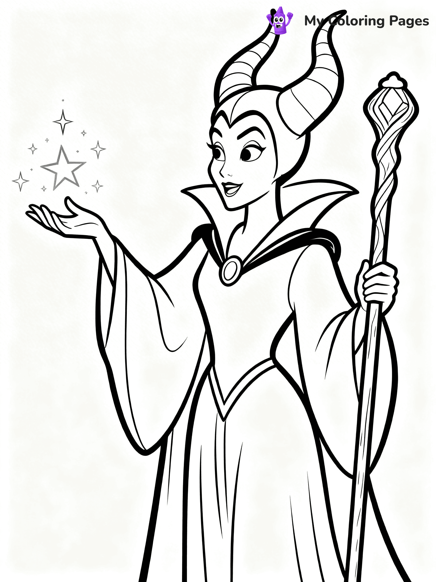 Disney Villain Coloring Pages - 11