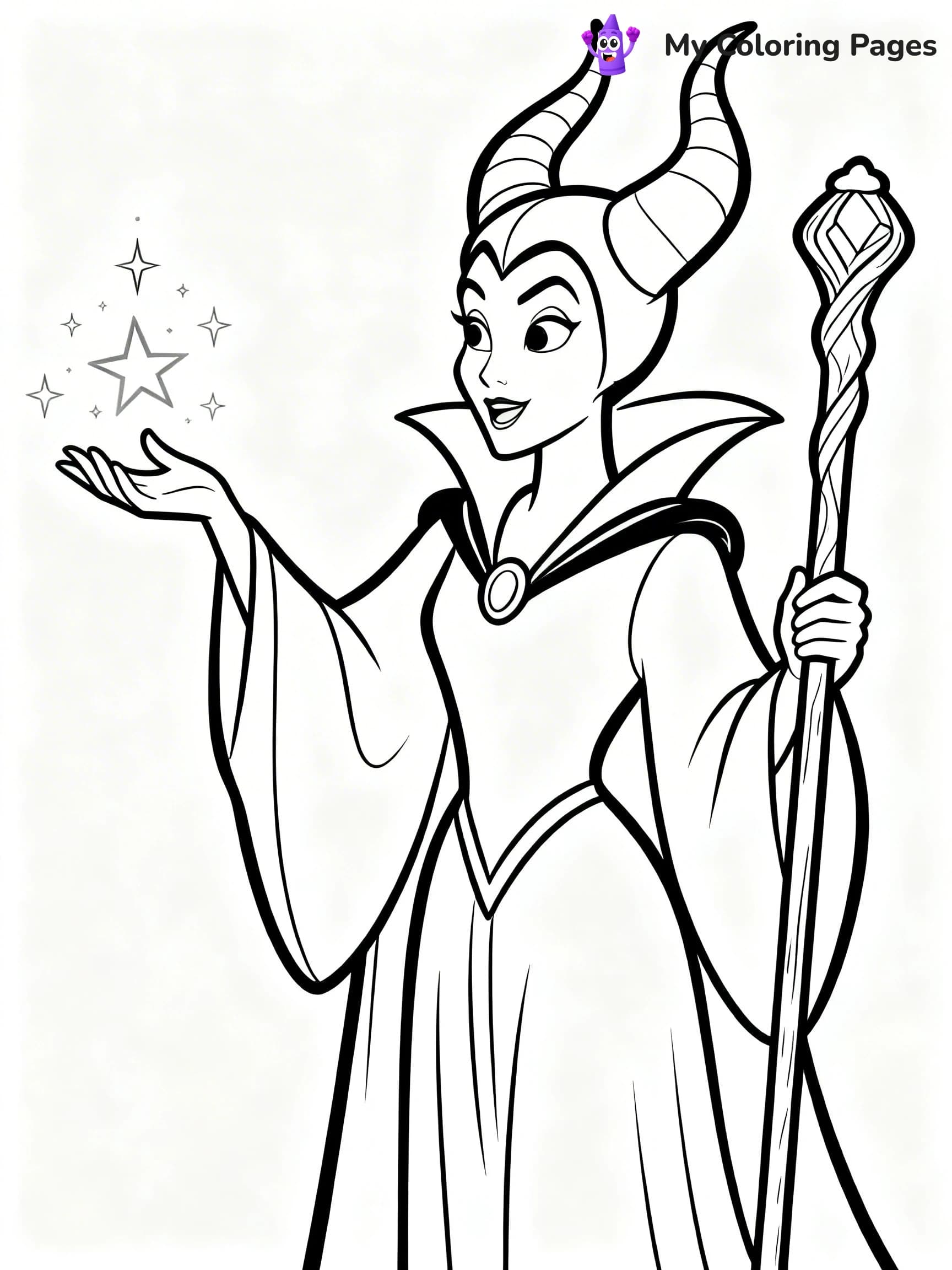 Disney Villain Coloring Pages - 11