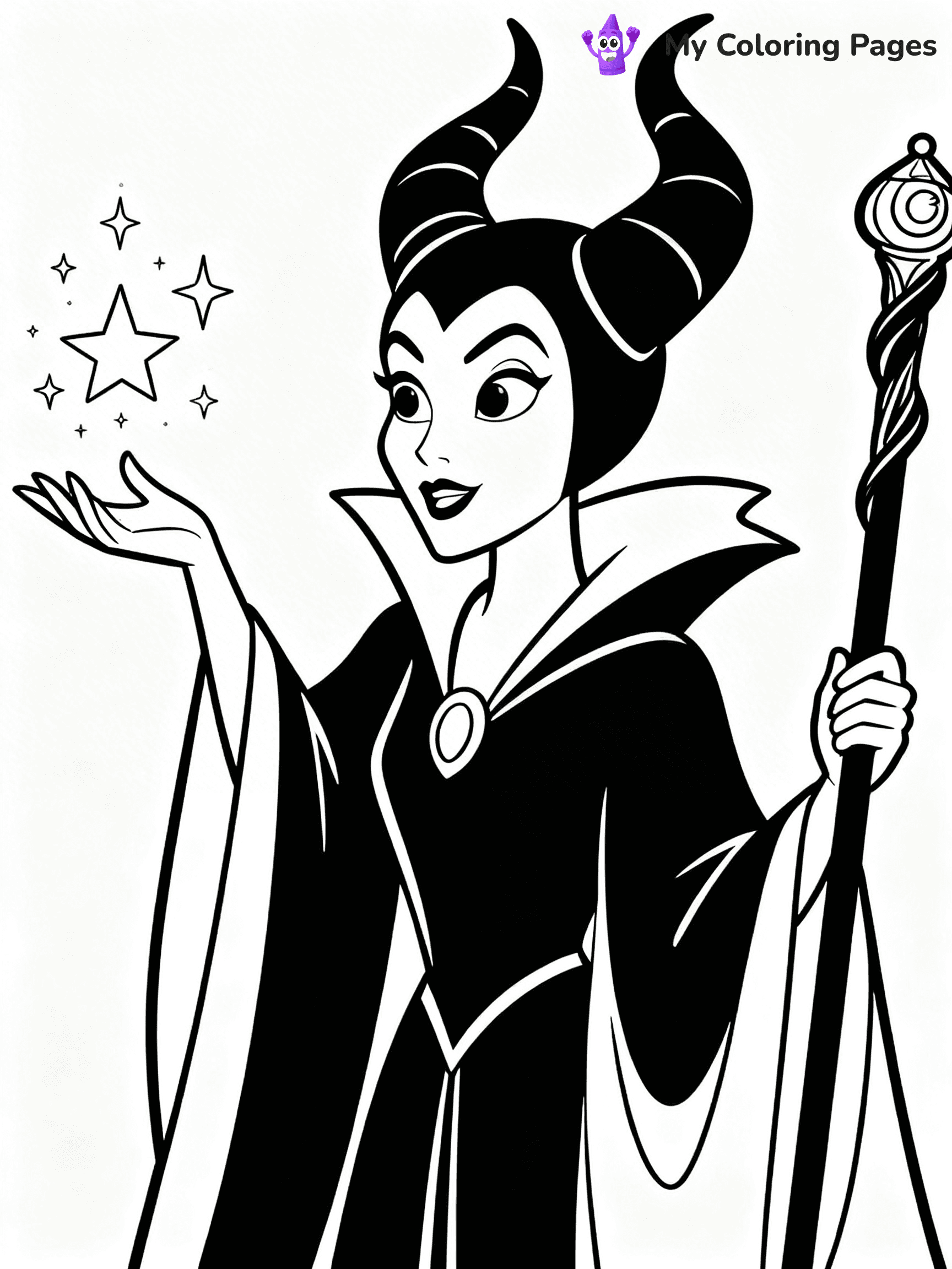 Disney Villain Coloring Pages - 8