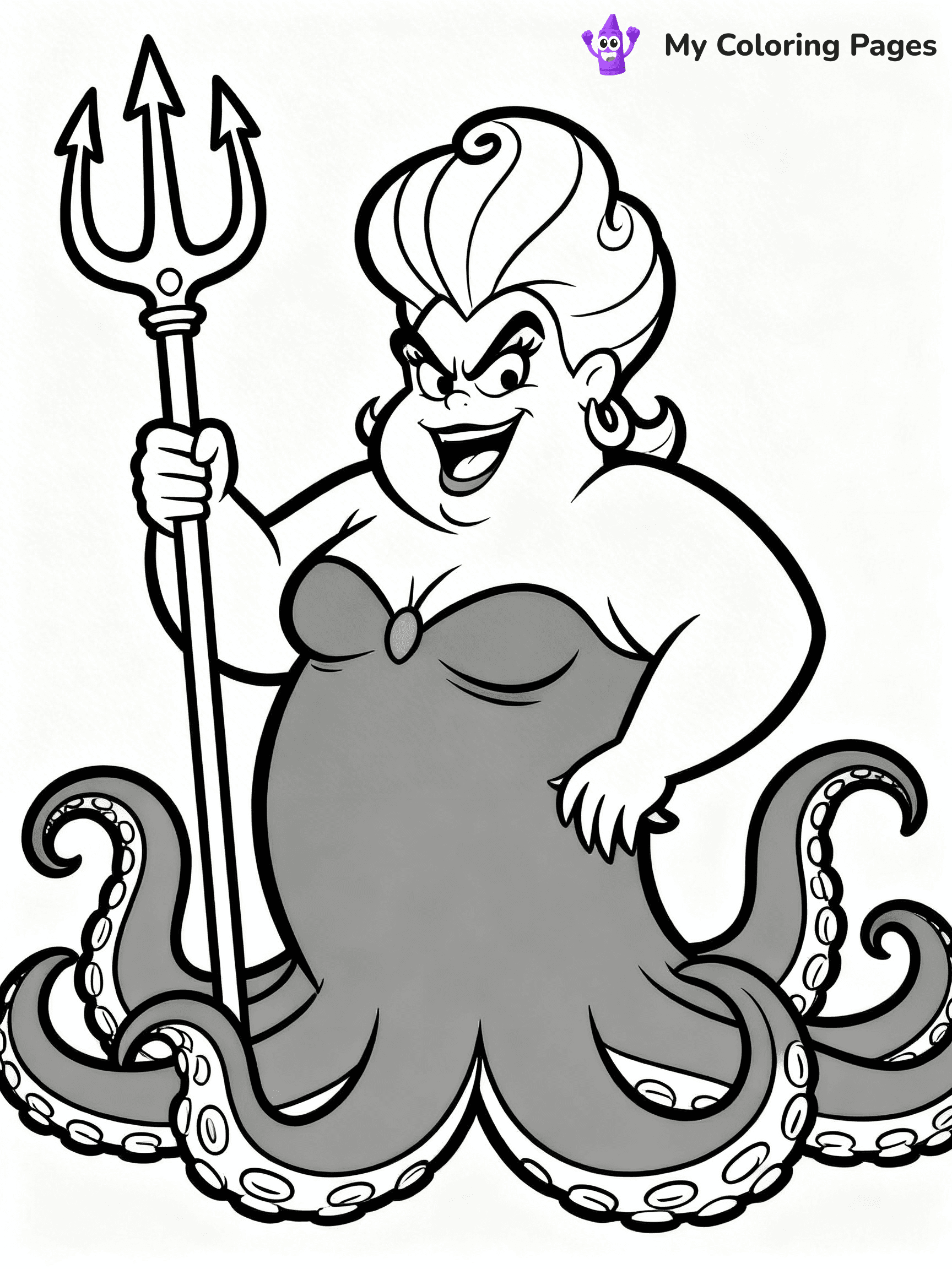 Disney Villain Coloring Pages - 7