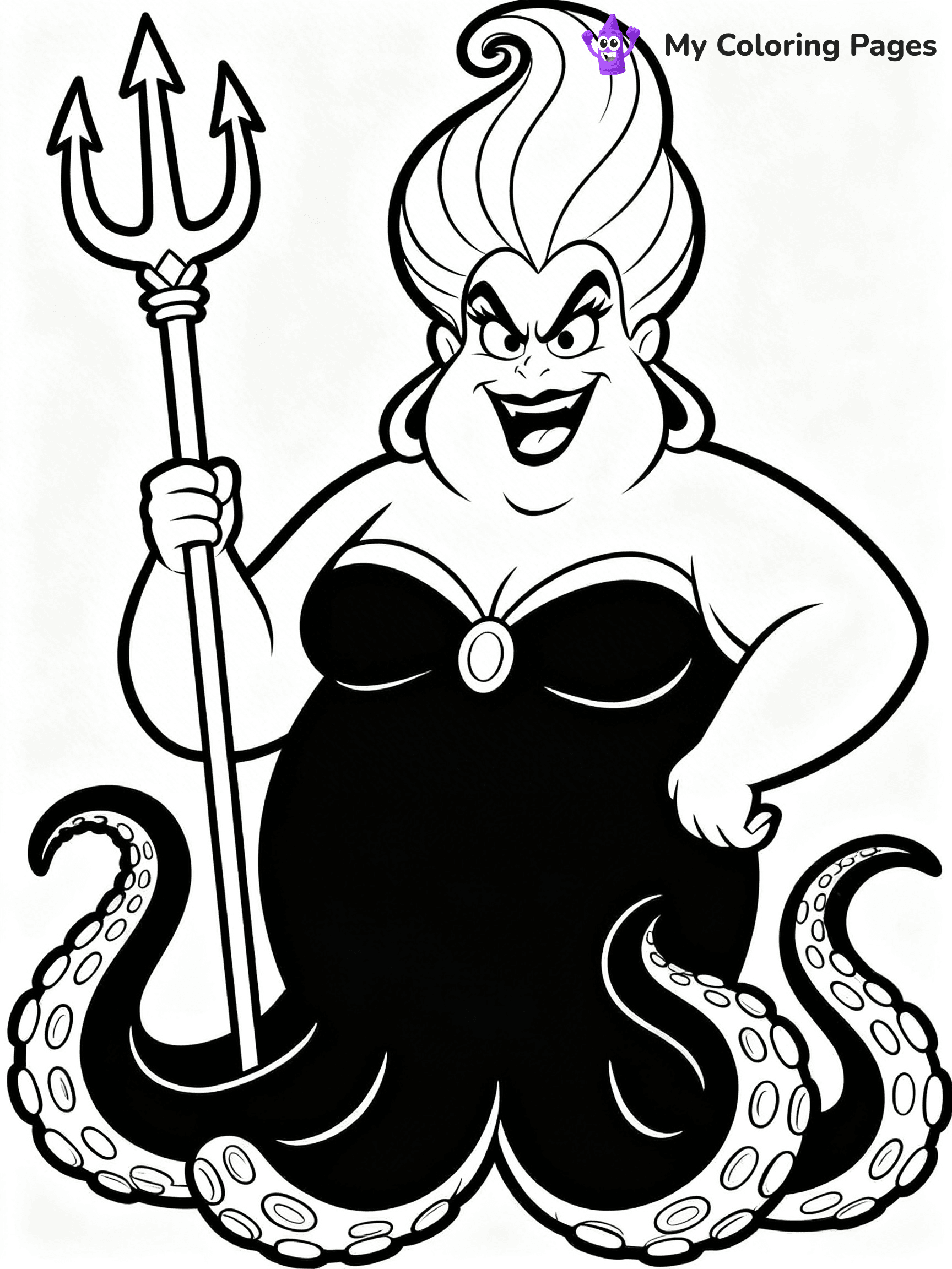 Disney Villain Coloring Pages - 6