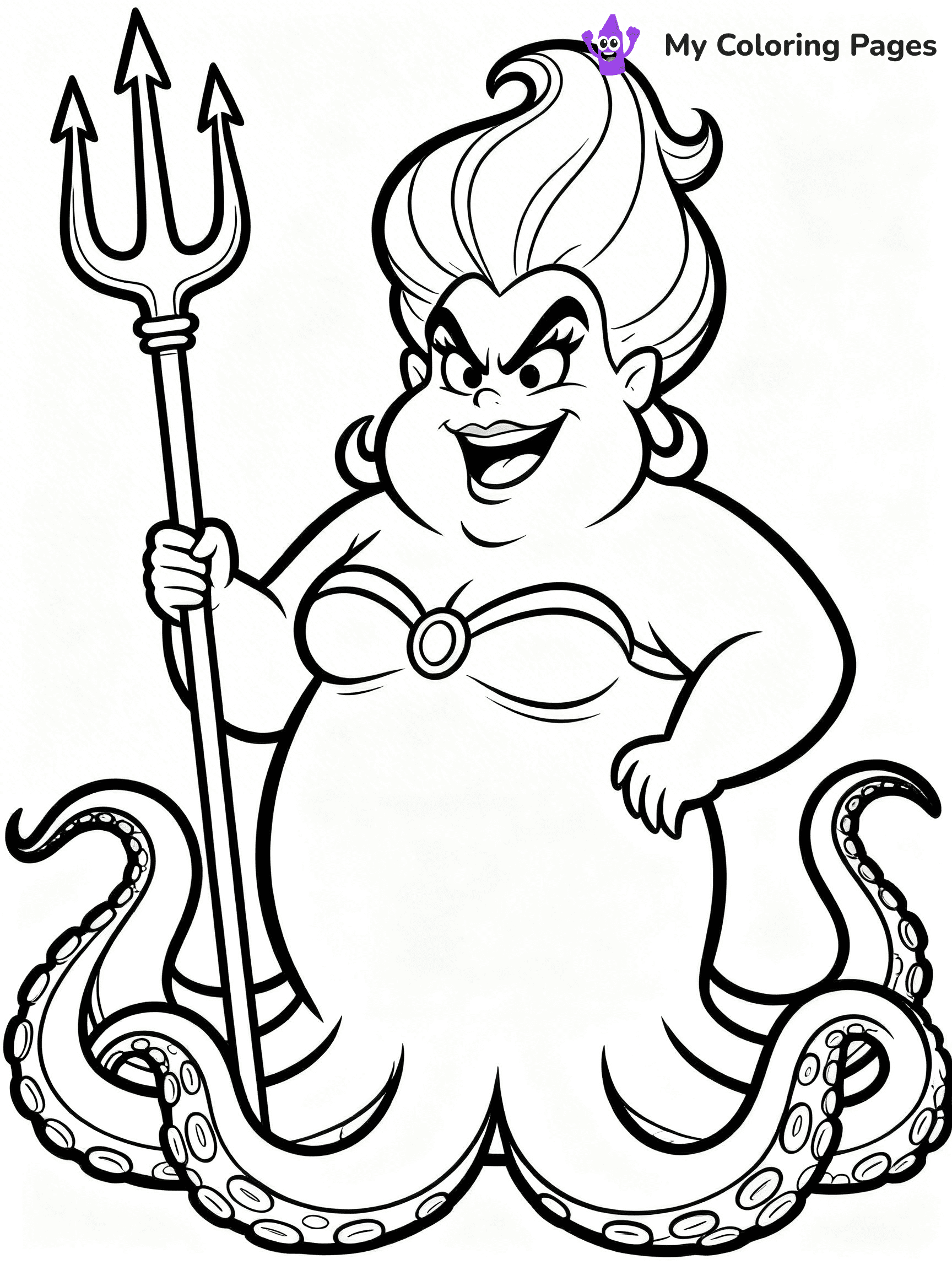 Disney Villain Coloring Pages - 4