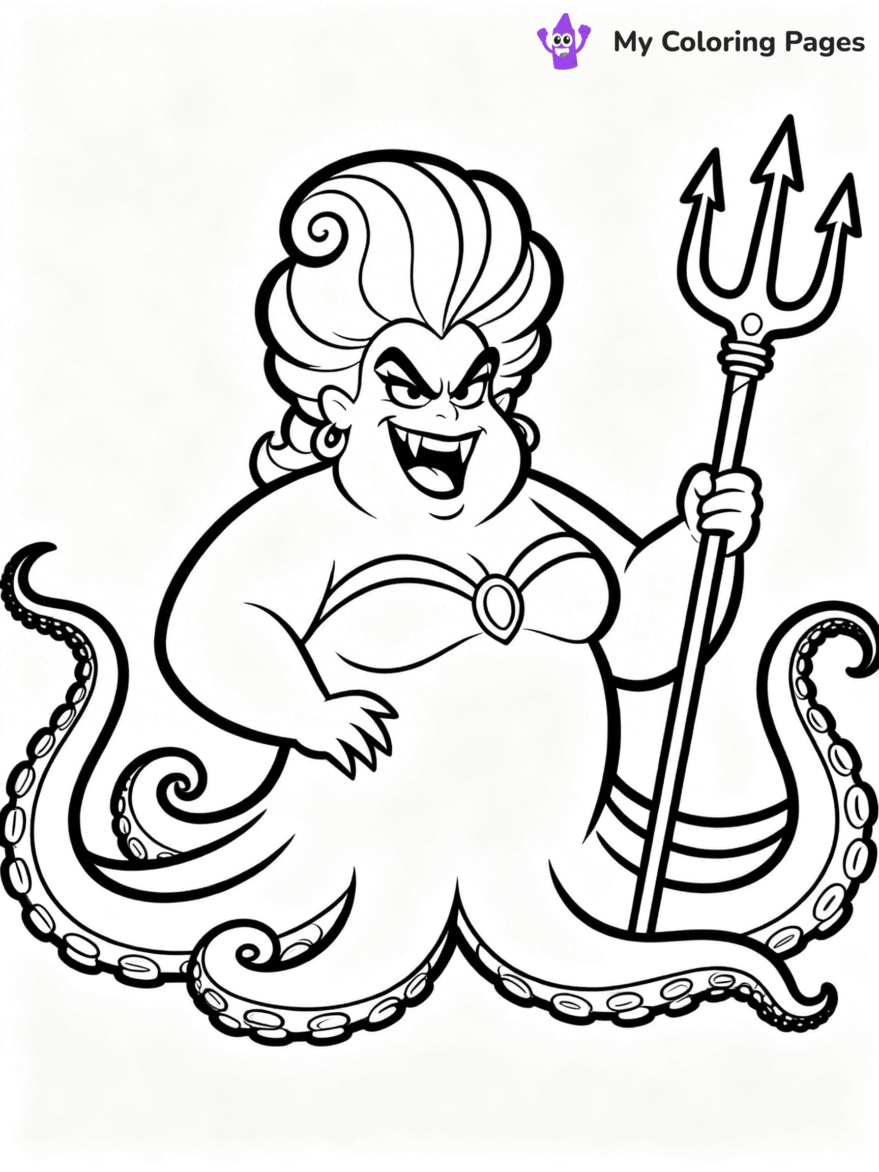 Disney Villain Coloring Pages - 1