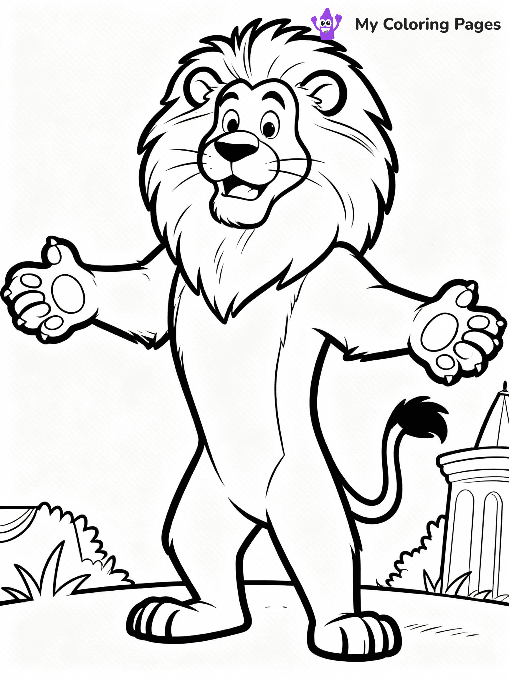 Wizard Of Oz Coloring Pages - 10