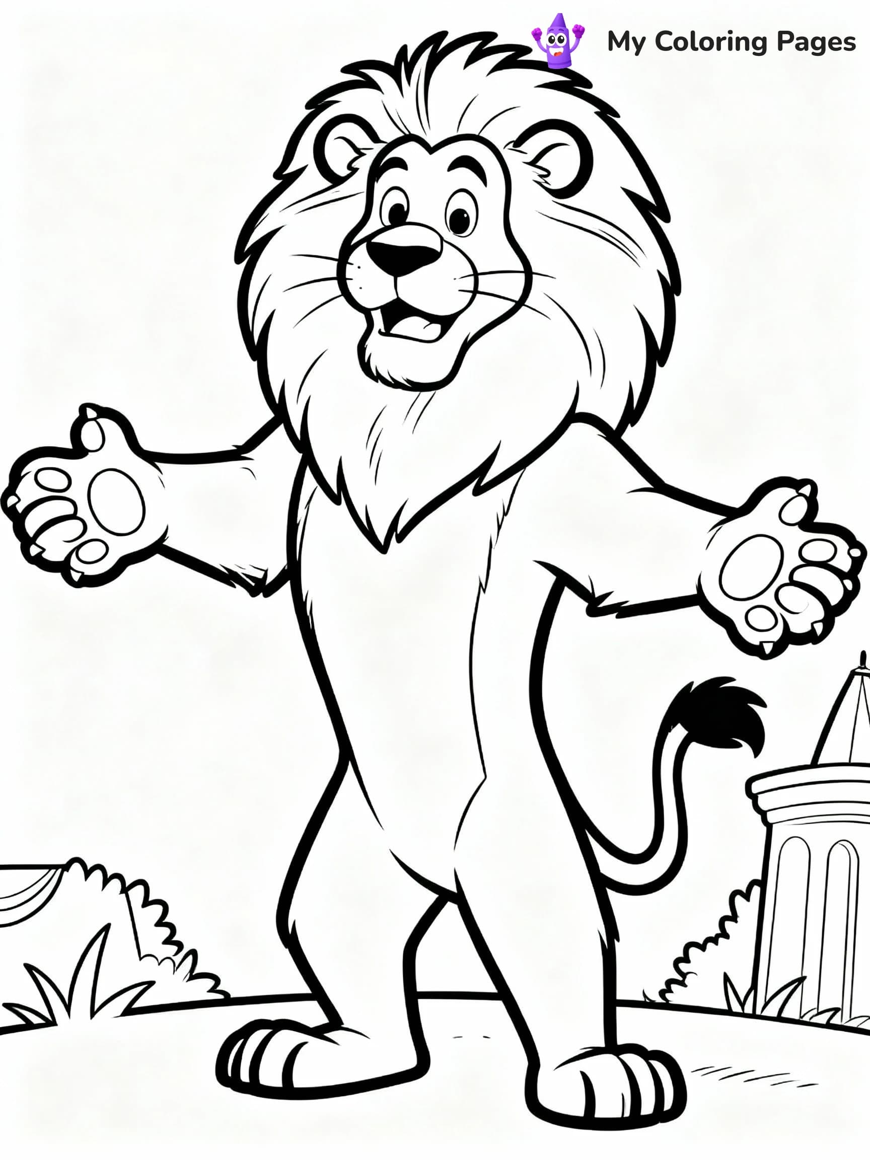 Wizard Of Oz Coloring Pages - 10