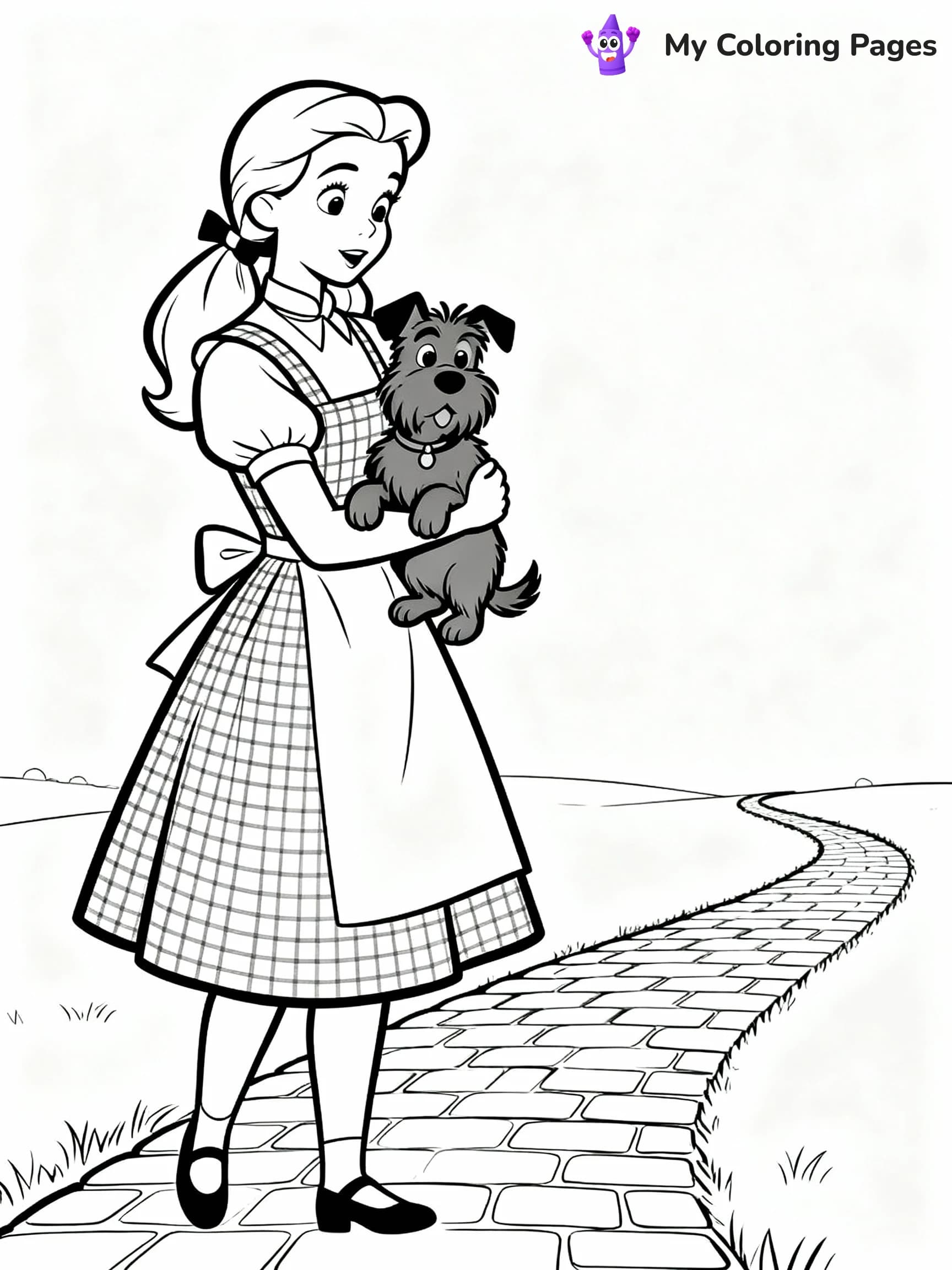 Wizard Of Oz Coloring Pages - 6