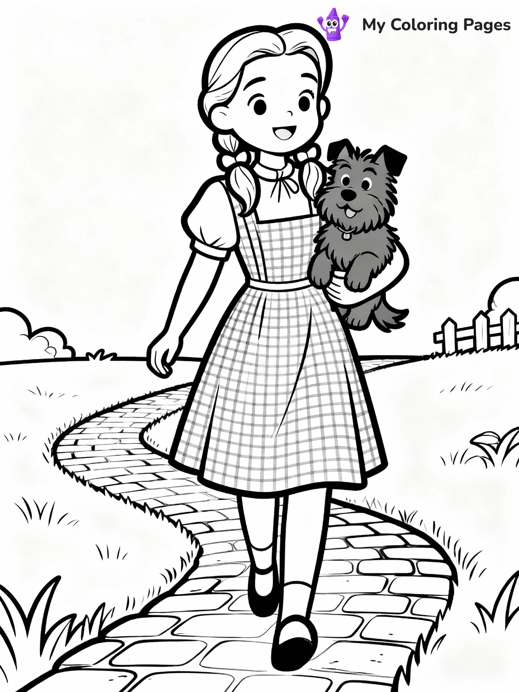 Wizard Of Oz Coloring Pages - 5
