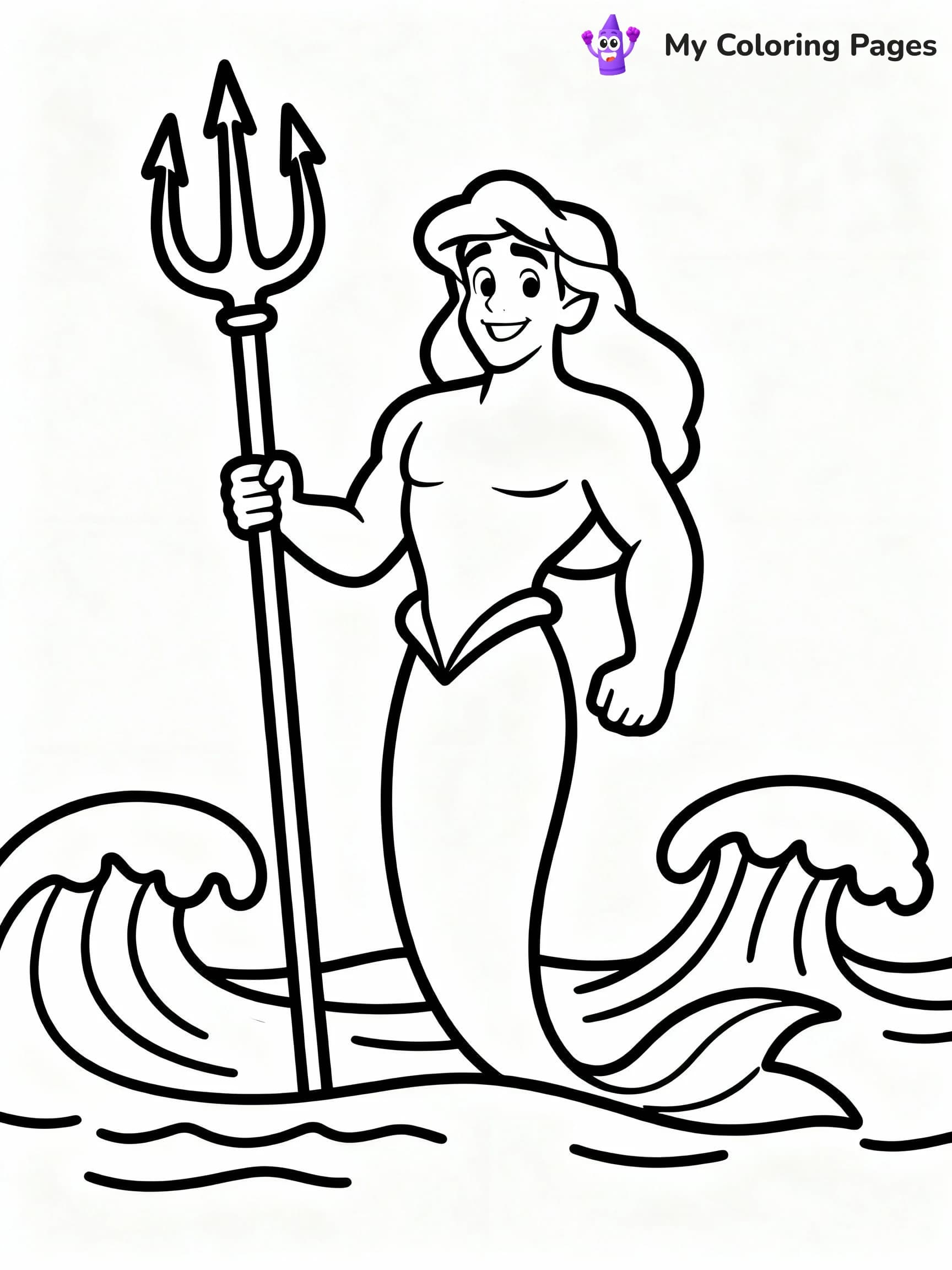 Ariel Coloring Pages - 24